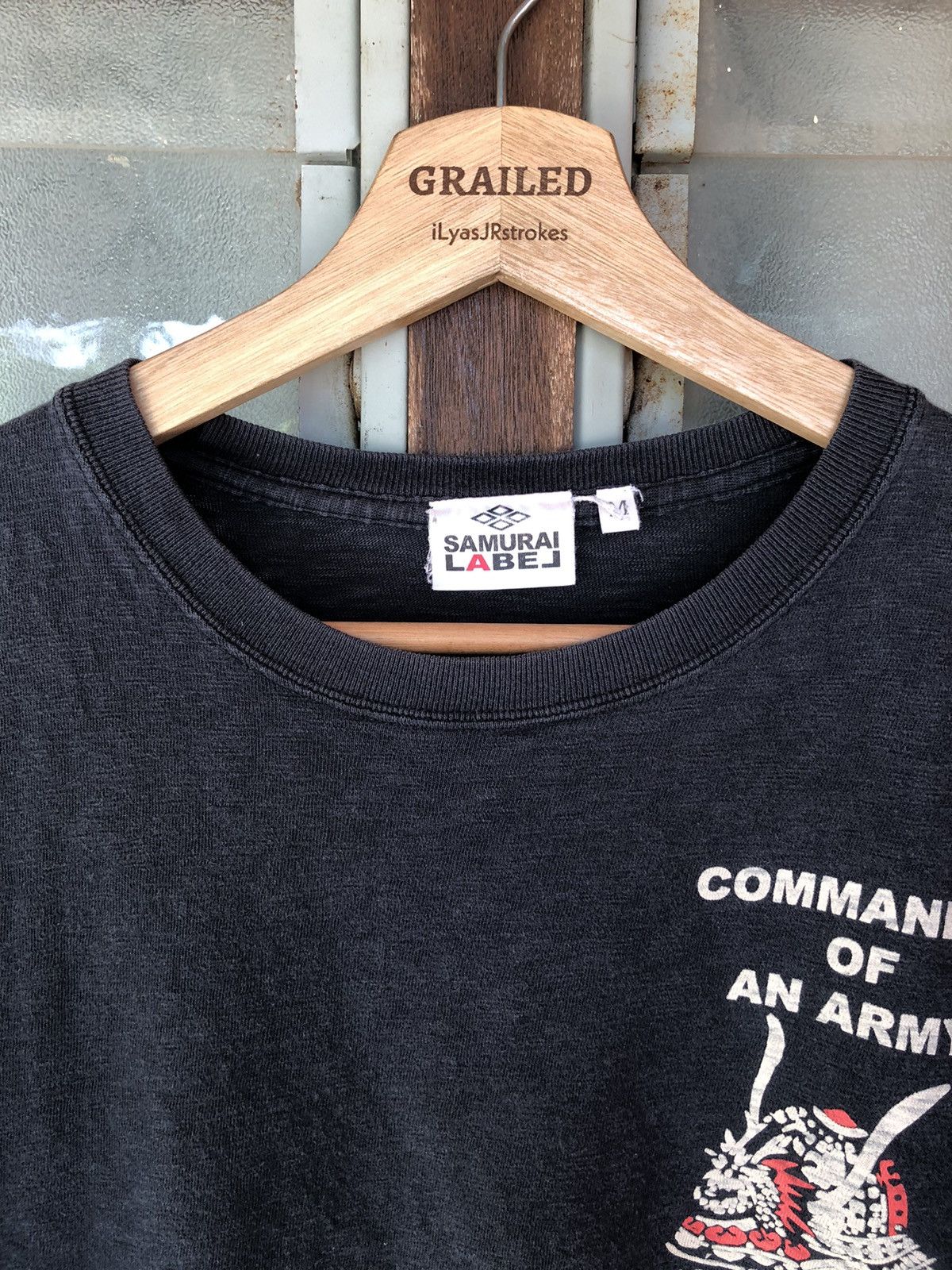 Japanese Brand Vintage Samurai Label Commander Of An Army Japan Shirt Tee Size US M / EU 48-50 / 2 - 16 Thumbnail