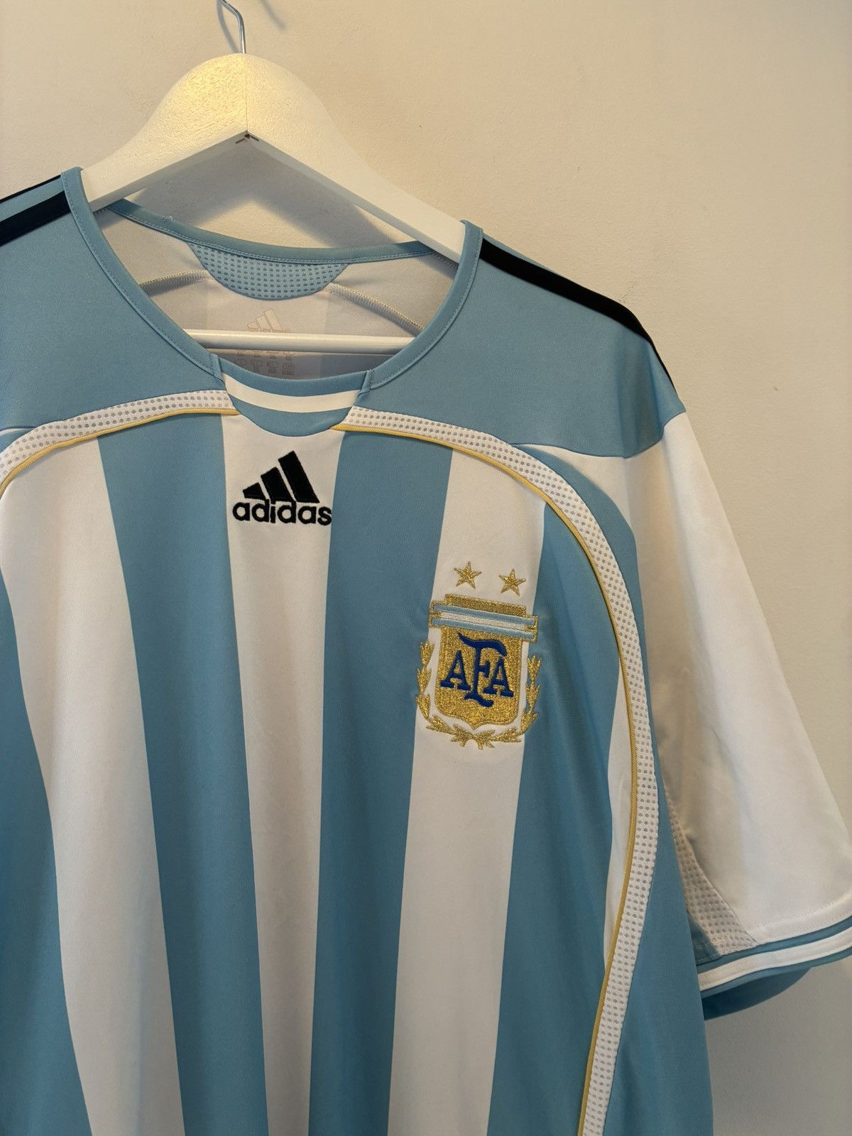 Adidas rare football jersey argentina vintage 2006/07 messi Size US XL / EU 56 / 4 - 2 Thumbnail