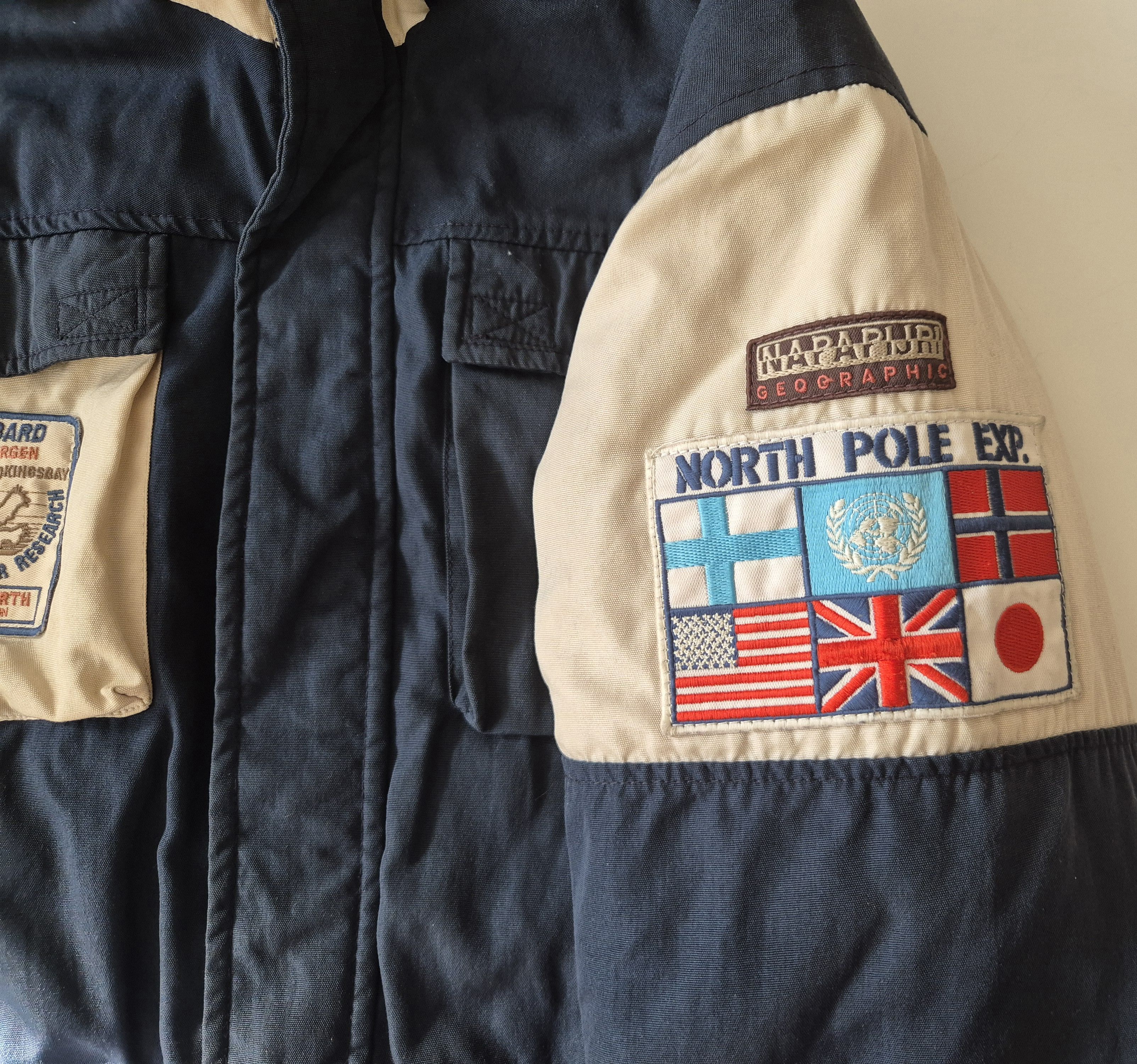 Napapijri Napapijri Rare Casual Parka Vintage Retro Jacket size XXL Size US XXL / EU 58 / 5 - 3 Thumbnail