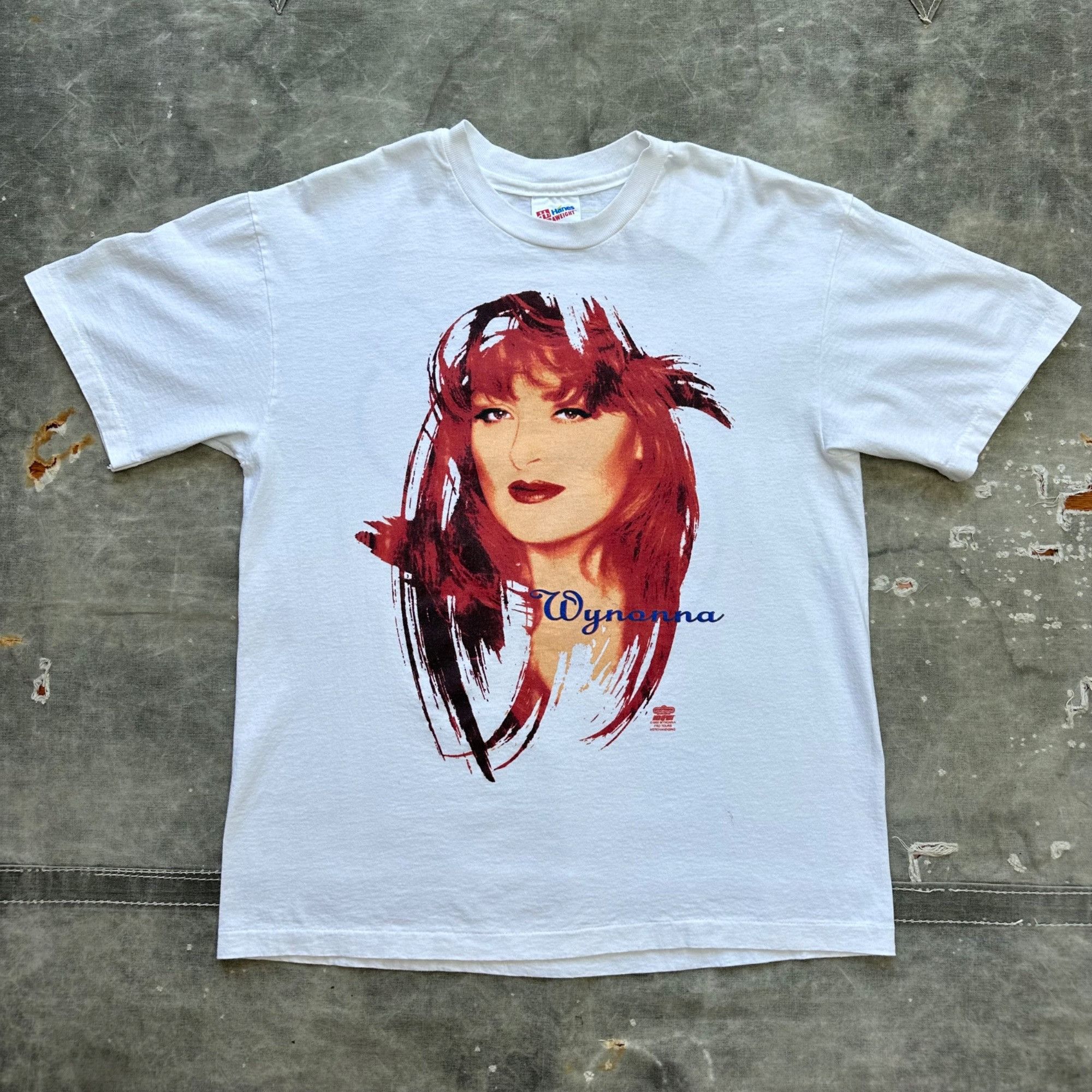 Vintage Vintage 1993 Wynonna Girls With Guitars Band Winterland Shir Size US L / EU 52-54 / 3 - 1 Thumbnail