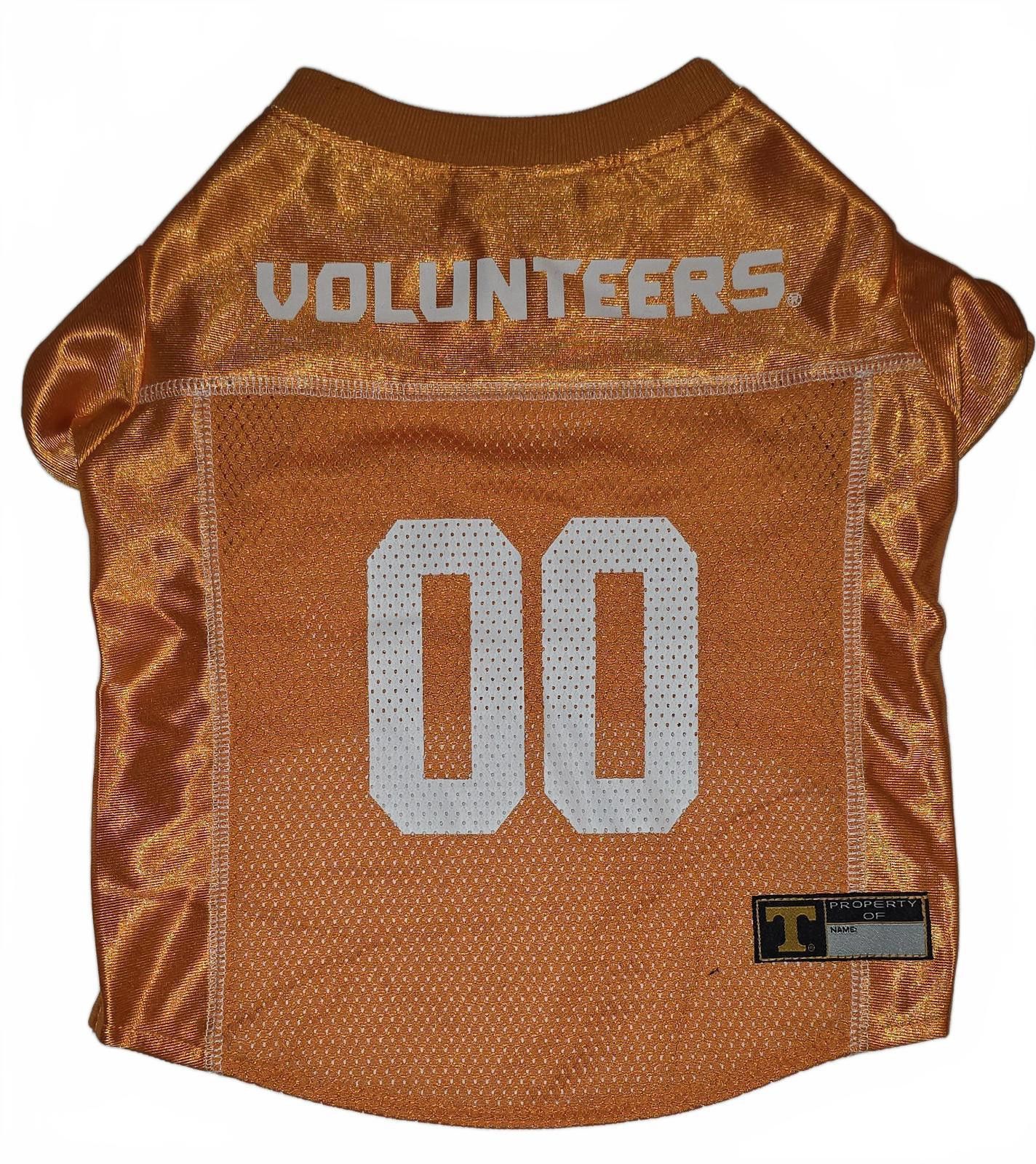 Other Tennessee Volunteers Dog Jersey Size Medium Orange Polyester Size ONE SIZE - 2 Thumbnail