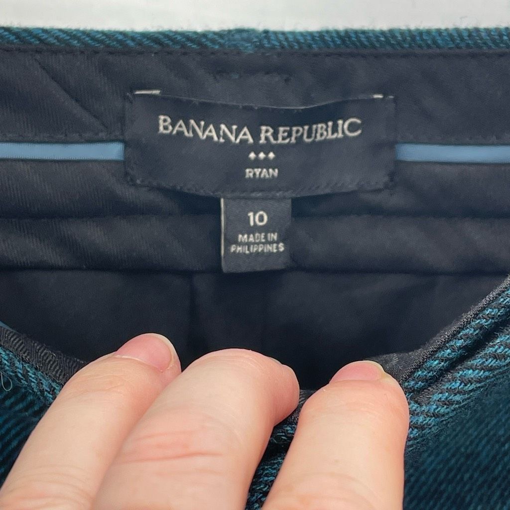 Banana Republic Banana Republic Womens Ryan Dress Pants Flat Front Slacks Te Size 32" / US 10 / IT 46 - 4 Thumbnail