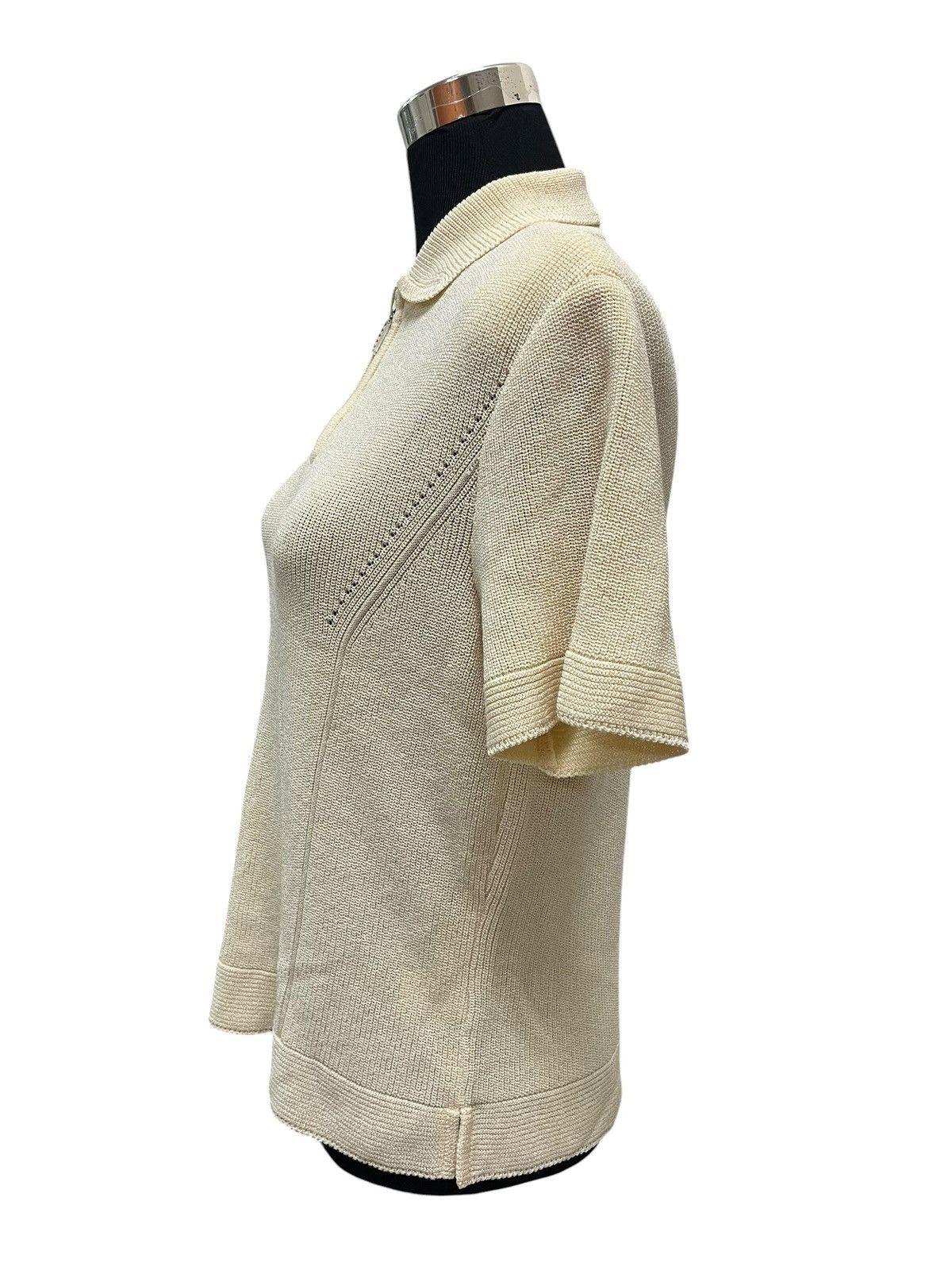 Hanae Mori Hanae Mori Crop top Shirt Size M / US 6-8 / IT 42-44 - 3 Thumbnail