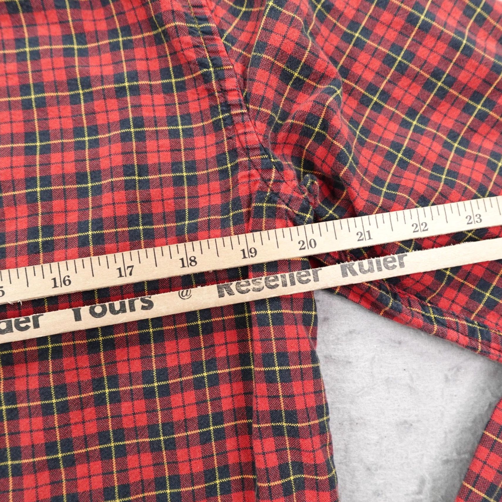 Ralph Lauren VINTAGE? (No) Denim & Supply Ralph Lauren Shirt Mens Medium Red Plaid Woven Cotton Button-Up Size US M / EU 48-50 / 2 - 6 Thumbnail