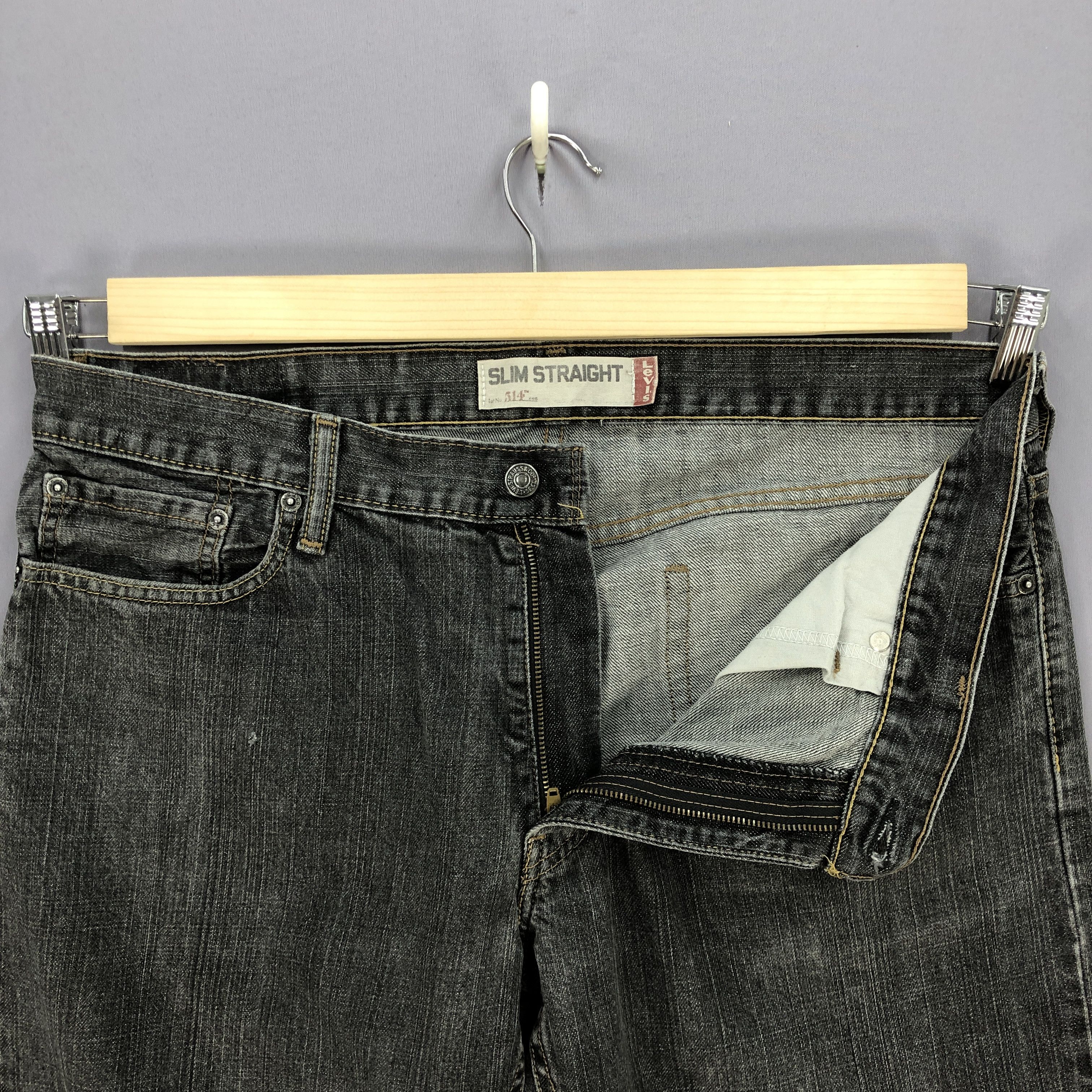 Levi's Vintage Levis Distressed Jeans Levi's Faded Black Denim Size US 38 / EU 54 - 6 Thumbnail