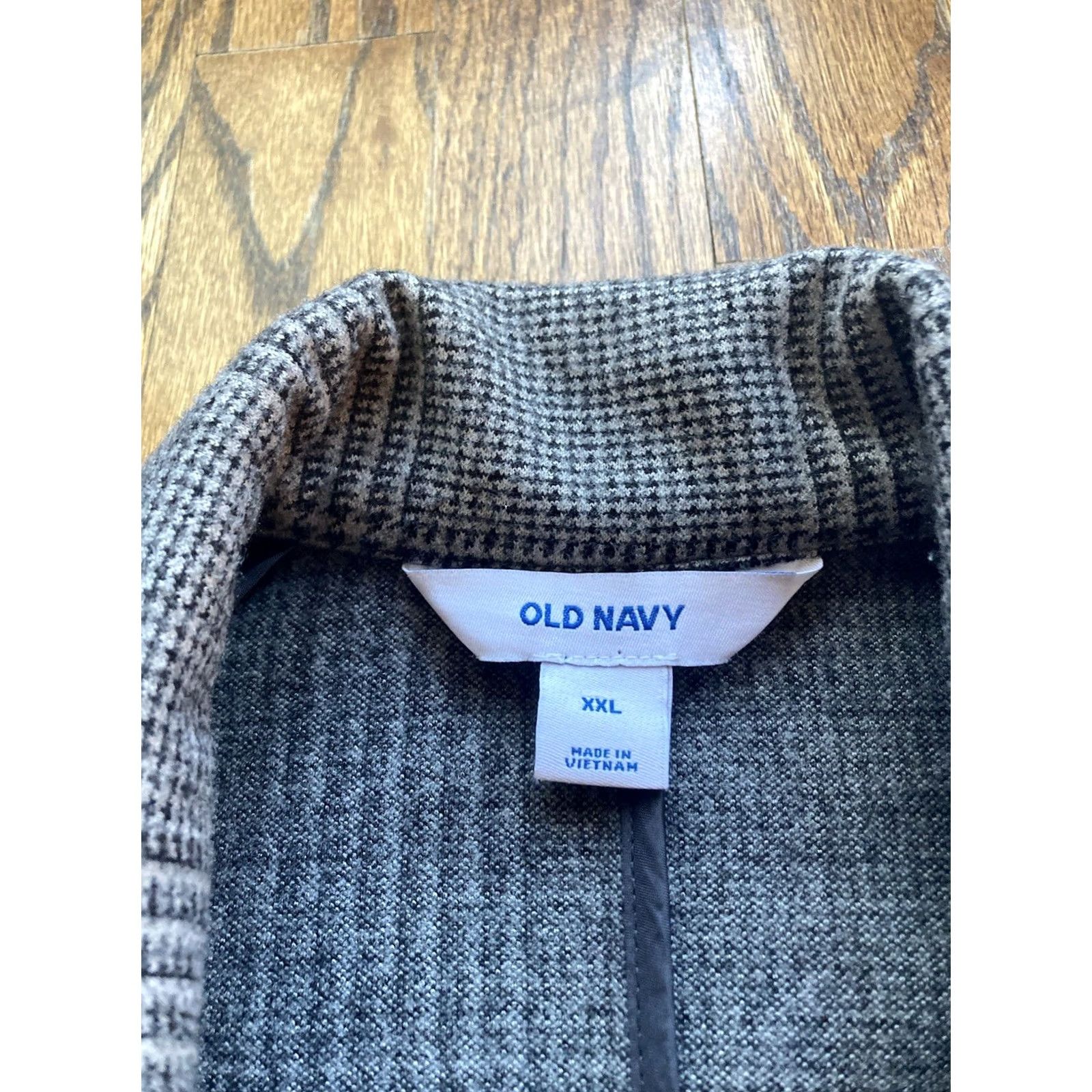 Gap GAP Womens 2XL Gray Plaid Peacoat Blazer Double Breasted Size XXL / US 16-18 / IT 52-54 - 6 Thumbnail