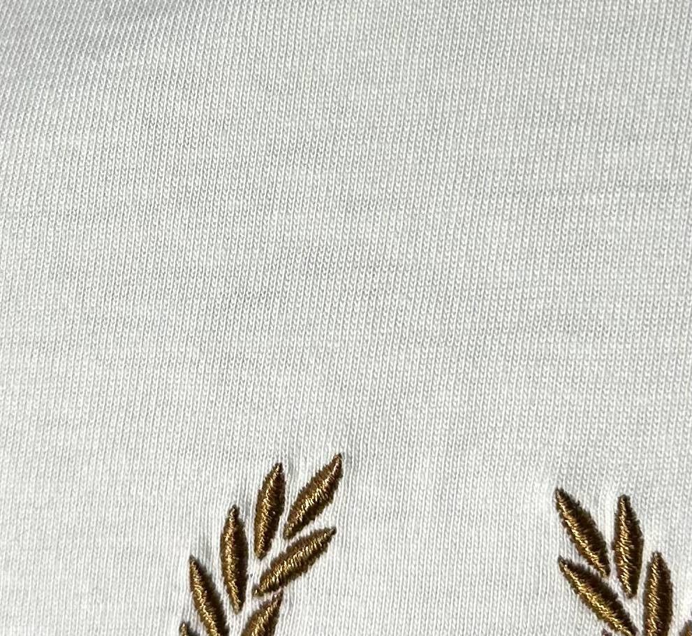 Fred Perry FRED PERRY big embroidered logo T-Shirt laurel wreath Size US M / EU 48-50 / 2 - 4 Thumbnail