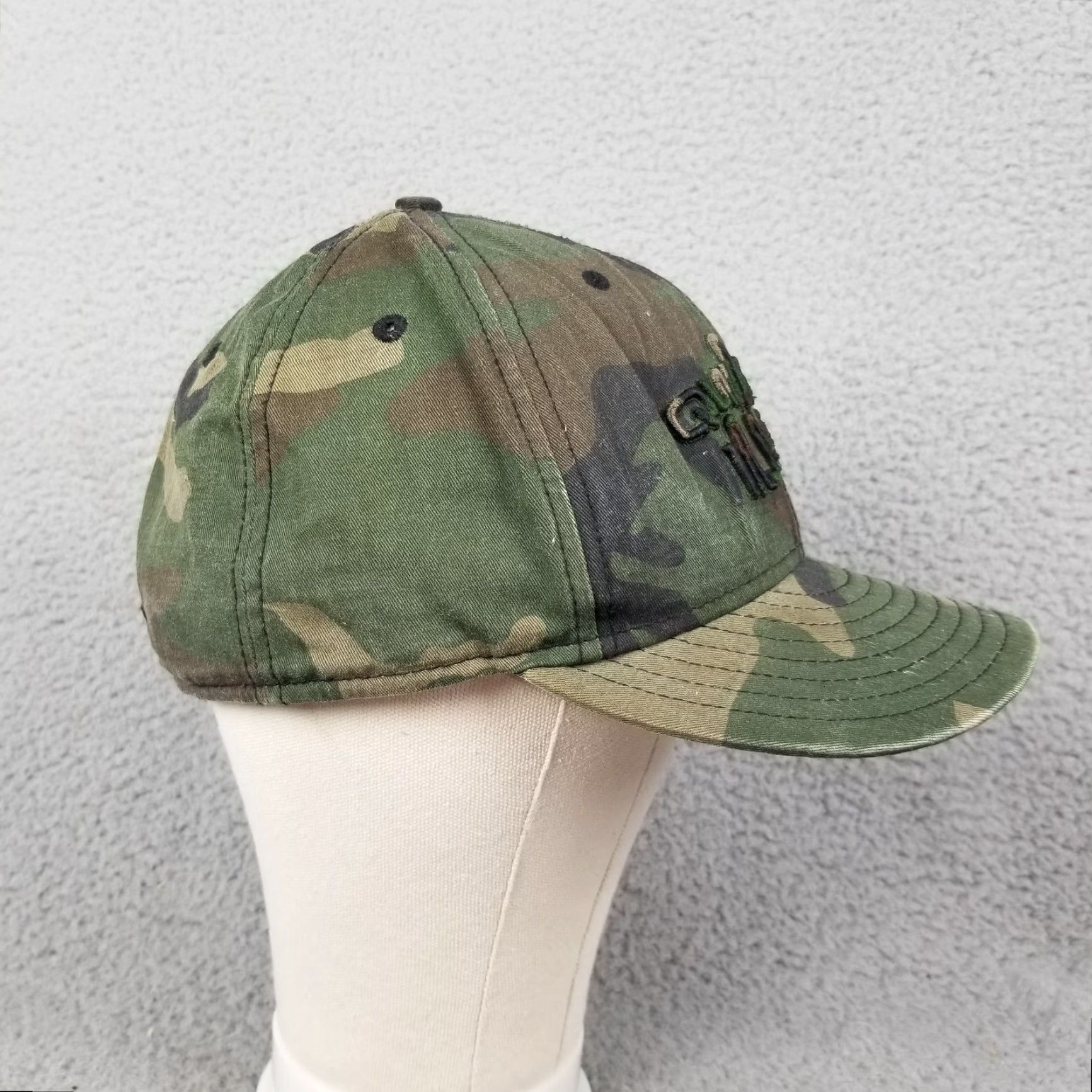 Quiksilver Quiksilver Cap Trucker Hat Men 7 3/8 Baseball Cap Thick Embroider Camo Size ONE SIZE - 2 Thumbnail