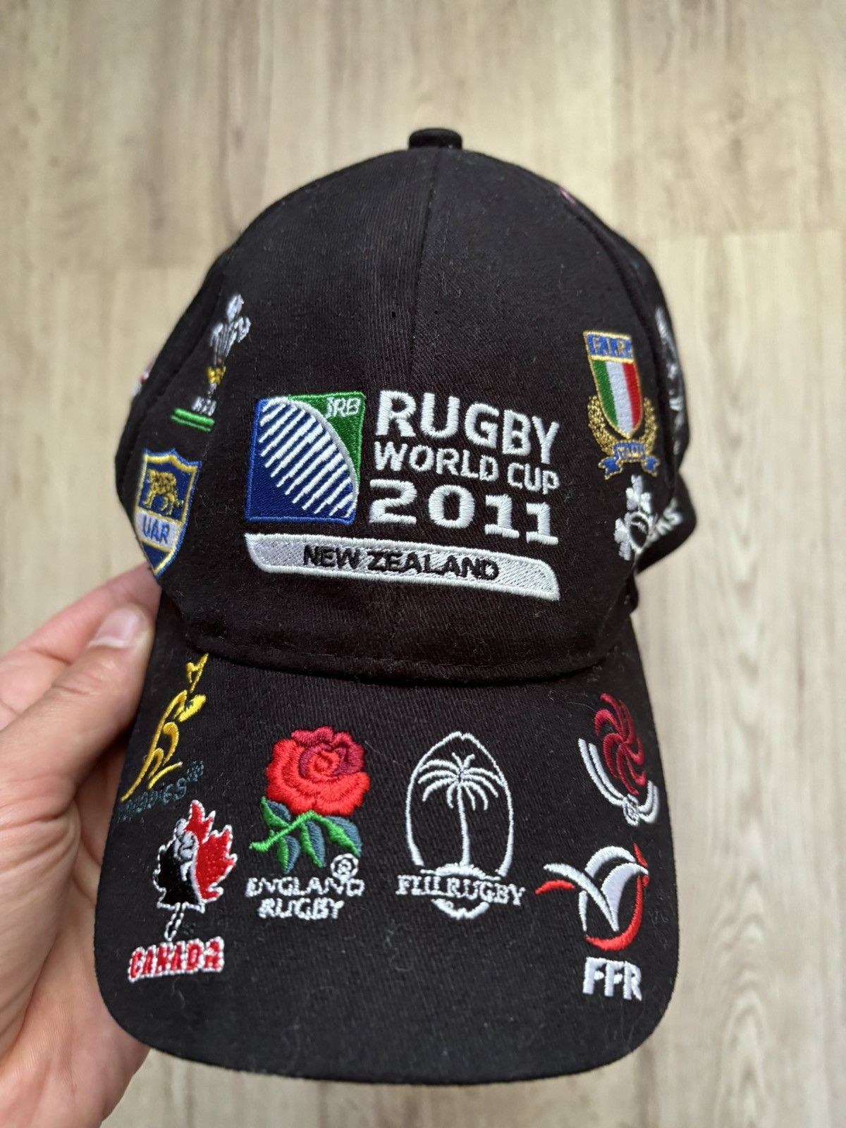 Other RUGBY WORLD CUP 2011 EMBROIDERY black CAP Size ONE SIZE - 3 Thumbnail