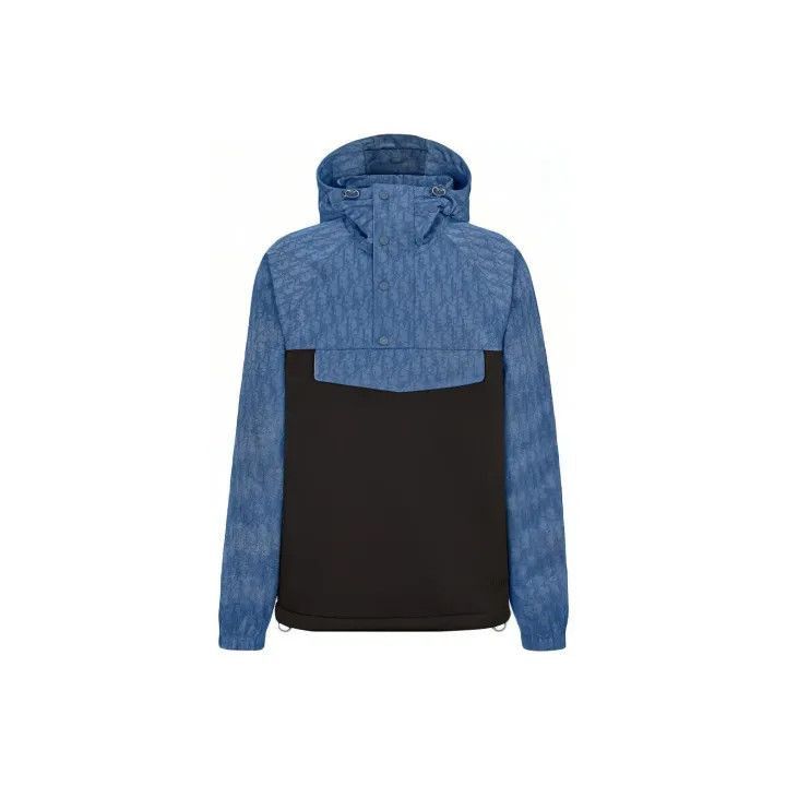 Dior Dior Navy Blue Hooded Jacket for Men 0079-2507 Size US XS / EU 42 / 0 - 1 Thumbnail