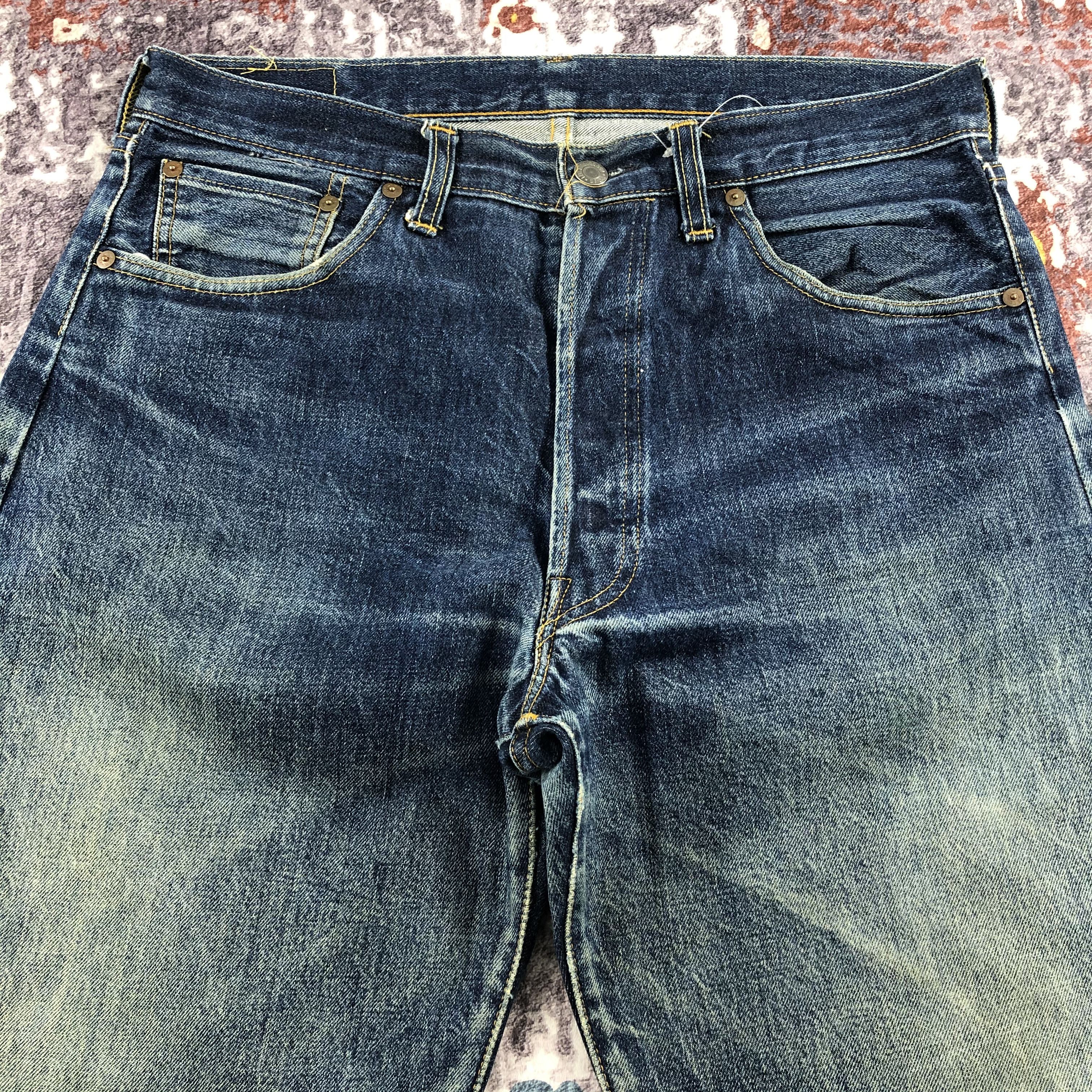 Levi's × Vintage Vintage 90s Redline Levis 501 Jeans-JM2150 Size US 32 / EU 48 - 3 Thumbnail