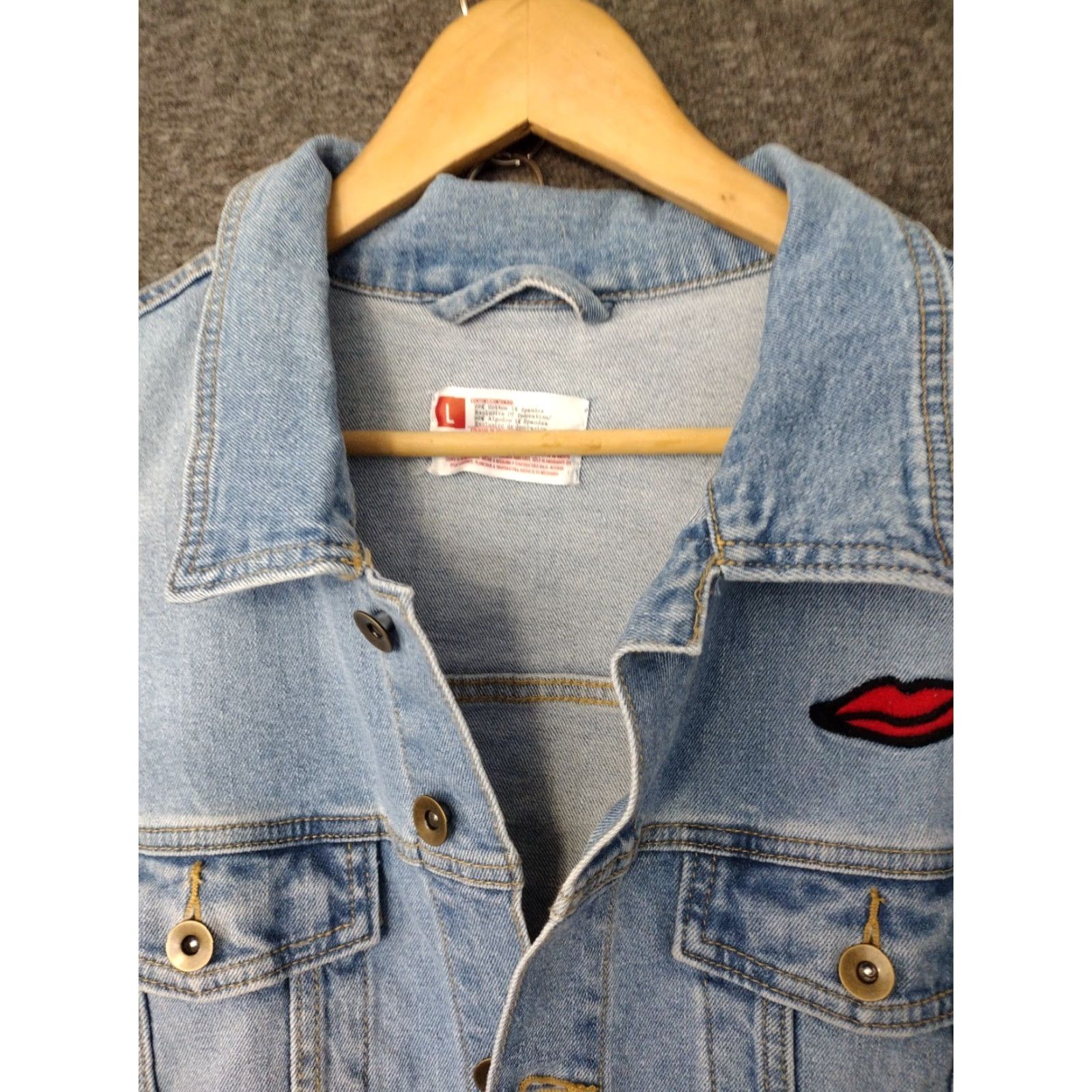 Vintage Pride Artist Design New York 1969 Denim Jacket Light Wash Large Adults Mens Size L / US 10 / IT 46 - 3 Thumbnail