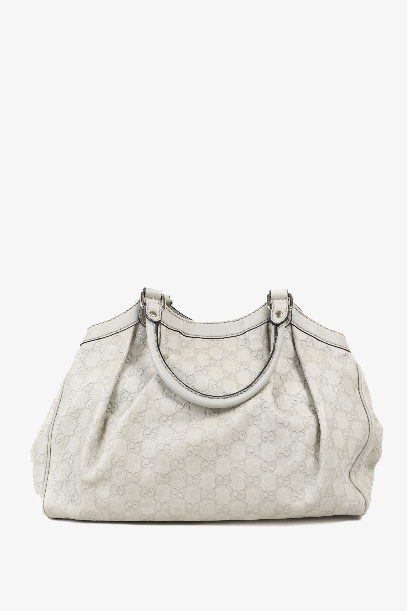 Gucci Gucci Sukey Guccissima Beige Leather Tote Size ONE SIZE - 4 Thumbnail