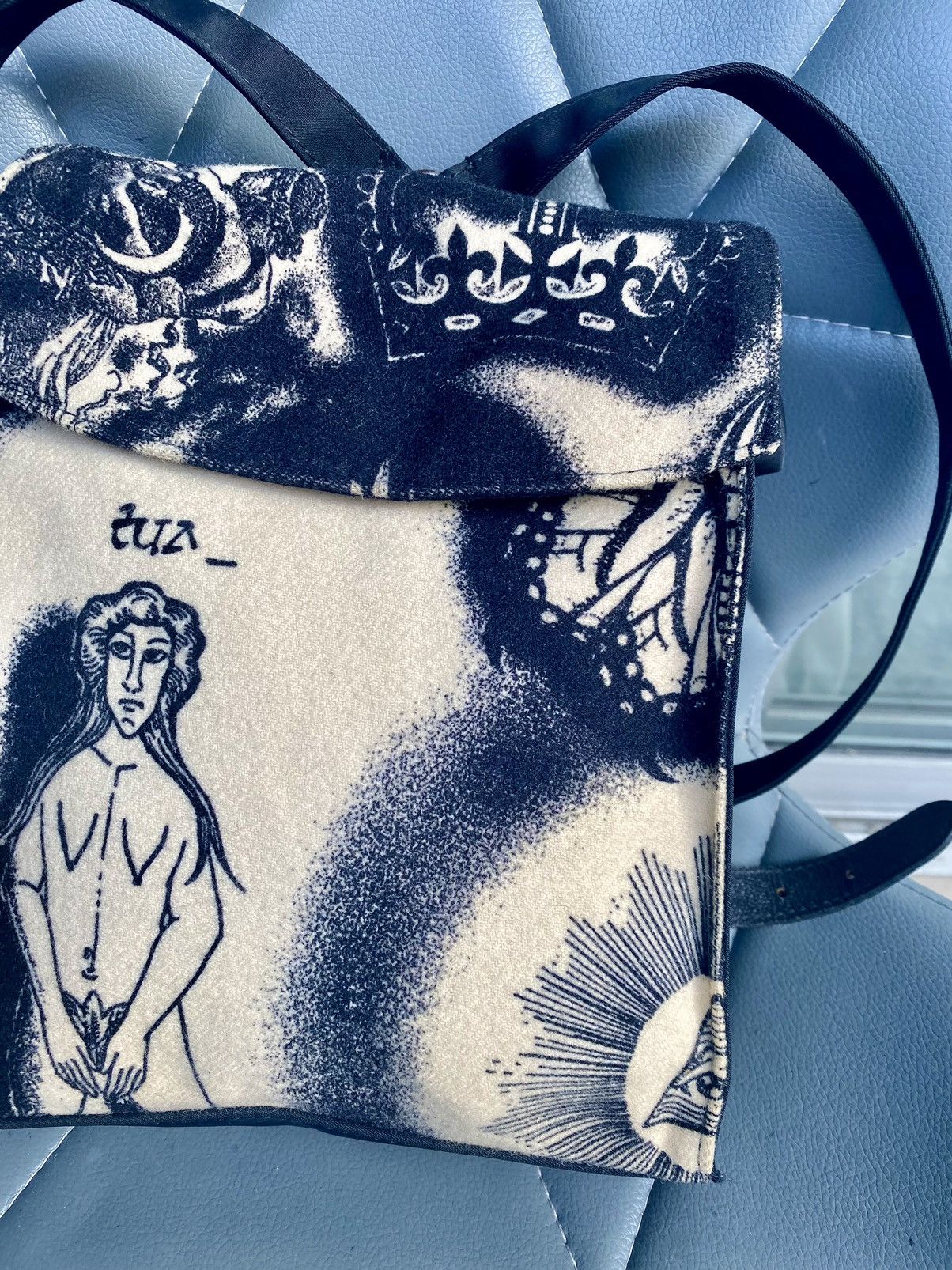Jean Paul Gaultier 🔥Sick🔥Very Rare vintage Junior Gaultier Printed Bagpack Size ONE SIZE - 2 Thumbnail