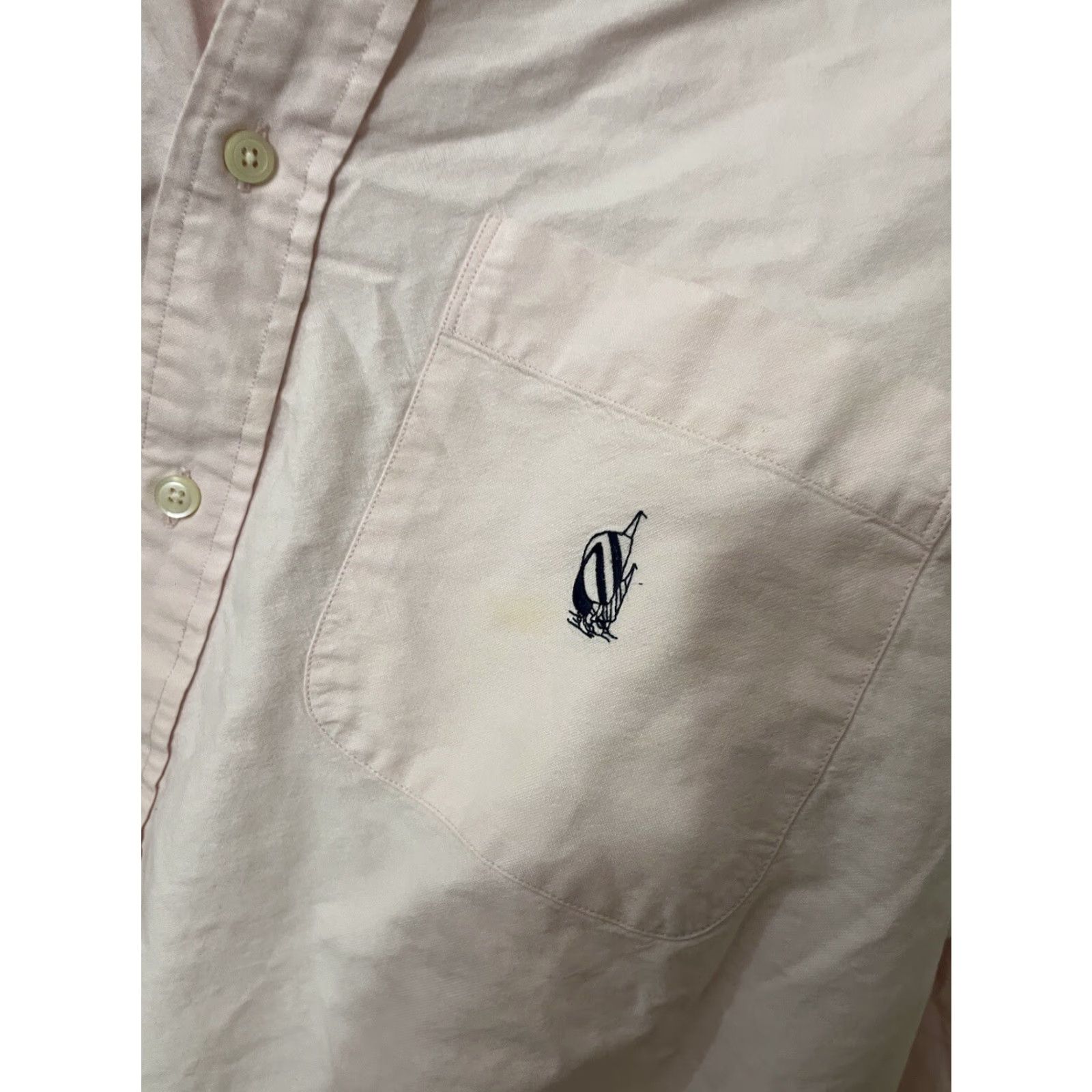 Nautica Nautica Button Up Shirt Mens Large Pink Long Sleeve Casual Woven Classic Preppy Size US L / EU 52-54 / 3 - 4 Thumbnail