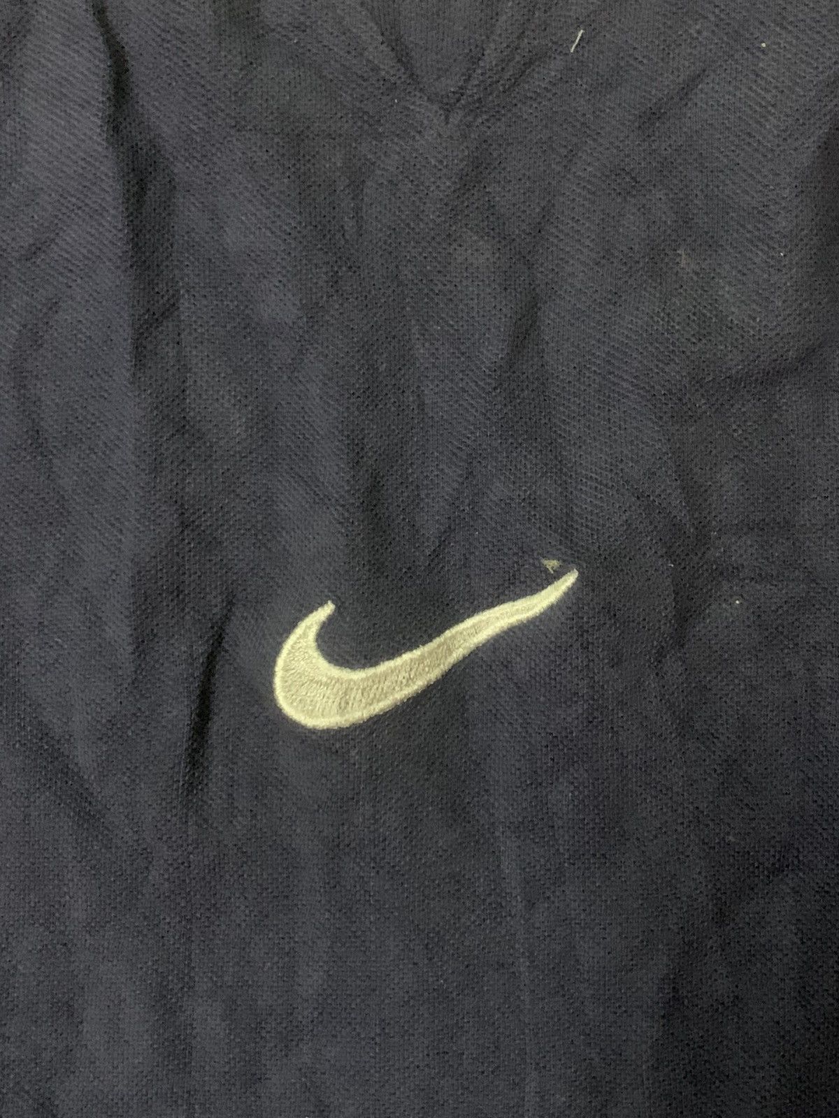 Nike Vintage 90’s Nike Centre Swoosh Ringer Tee Size US L / EU 52-54 / 3 - 3 Thumbnail