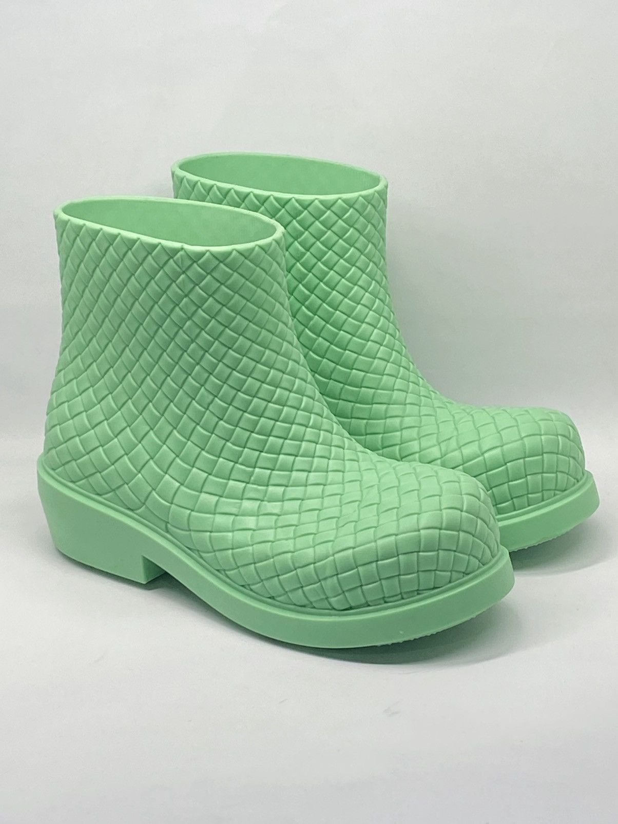 Bottega Veneta Bottega Veneta Green Fireman Boots size 38 Size US 8 / IT 38 - 1 Thumbnail
