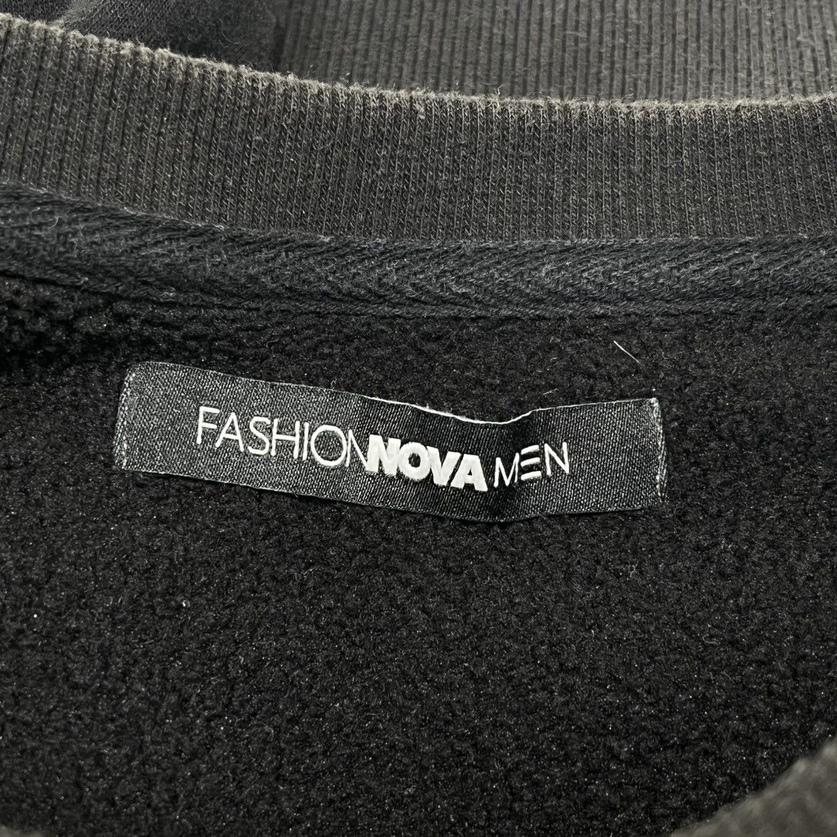 Fashion Nova Fashion Nova Crewneck Black Size US XXL / EU 58 / 5 - 4 Thumbnail