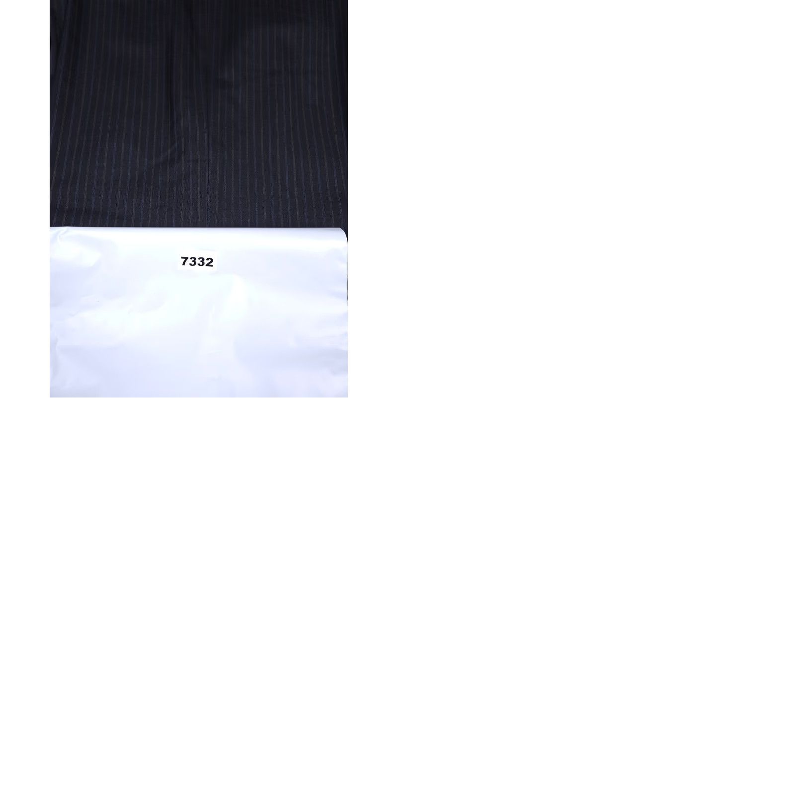 Vintage Battistoni Roma Jacket Men's 43 Navy Striped Wool Cashmere Blend Super 120's Blazer Single-Breasted 3-Button Size 46R - 9 Thumbnail
