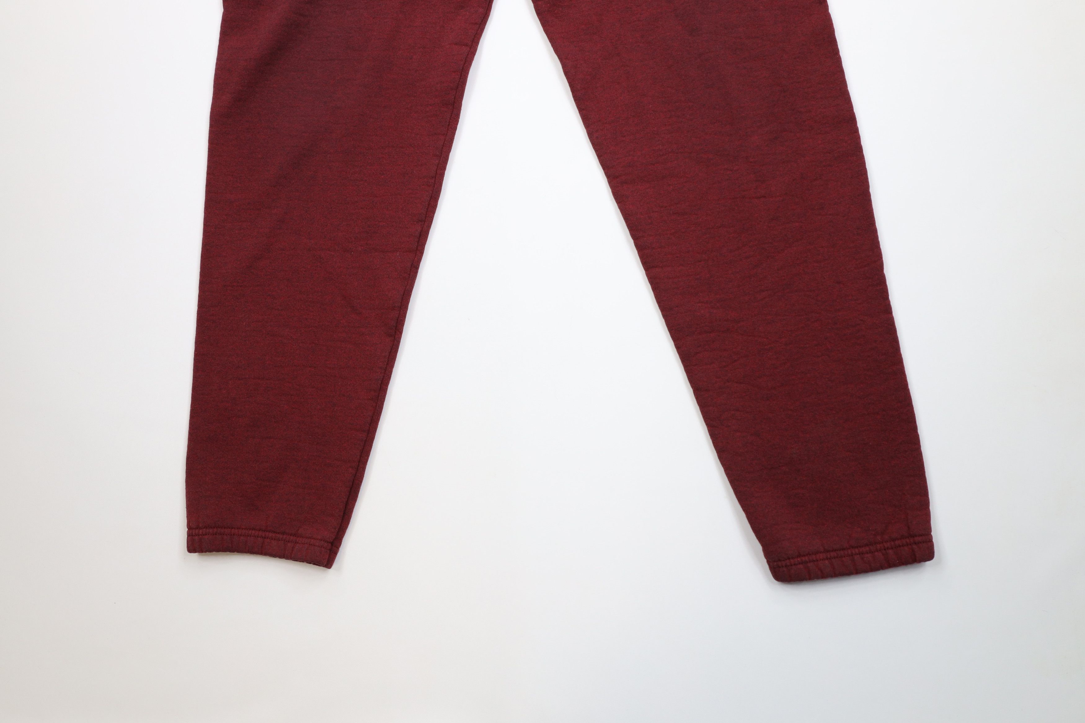 Vintage Vintage 90s Streetwear Heavyweight Sweatpants Joggers Red Size US 38 / EU 54 - 4 Thumbnail