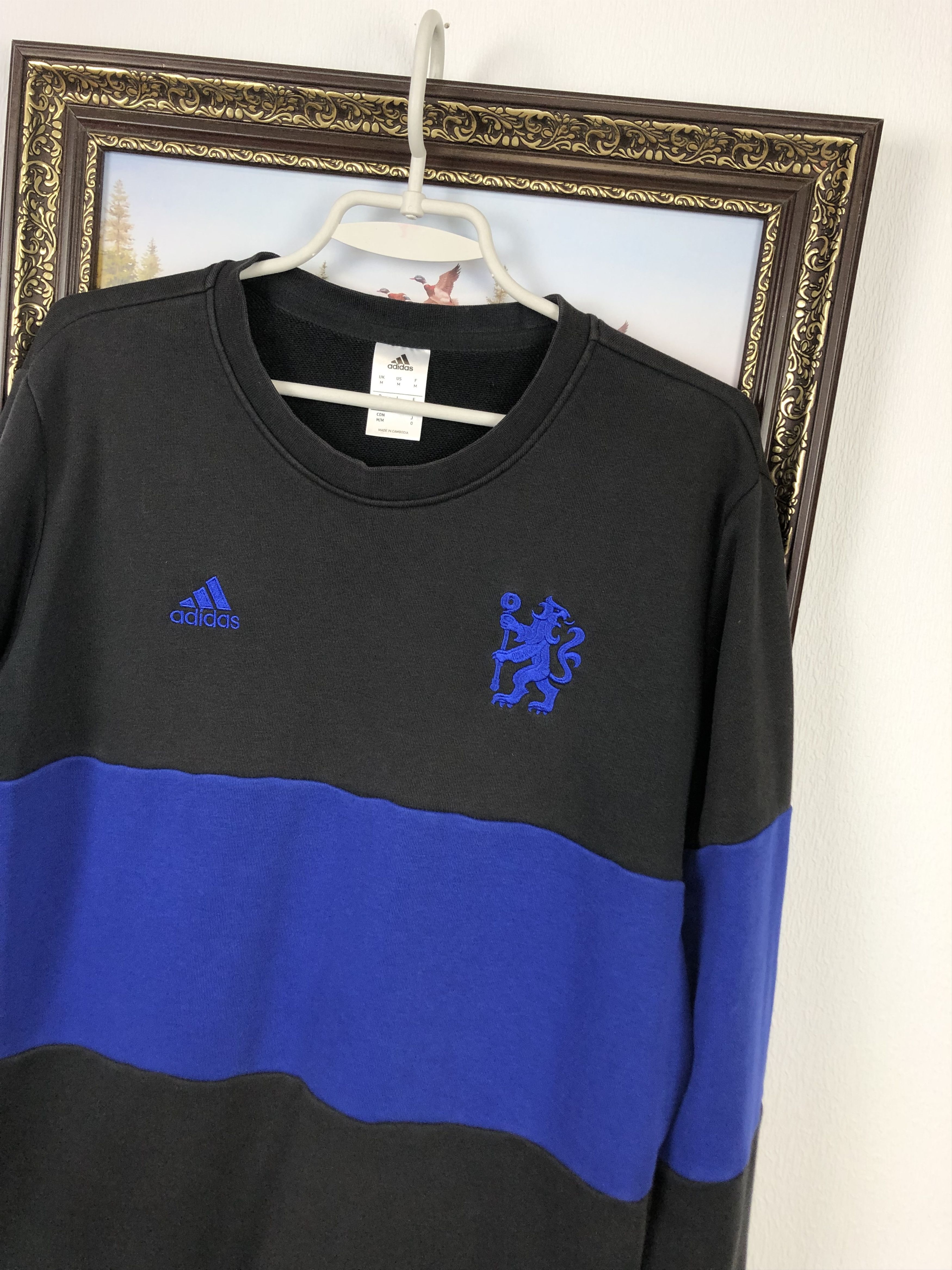 Adidas Adidas Chelsea Football Sweatshirt Soccer Rare Blues Size US M / EU 48-50 / 2 - 4 Thumbnail