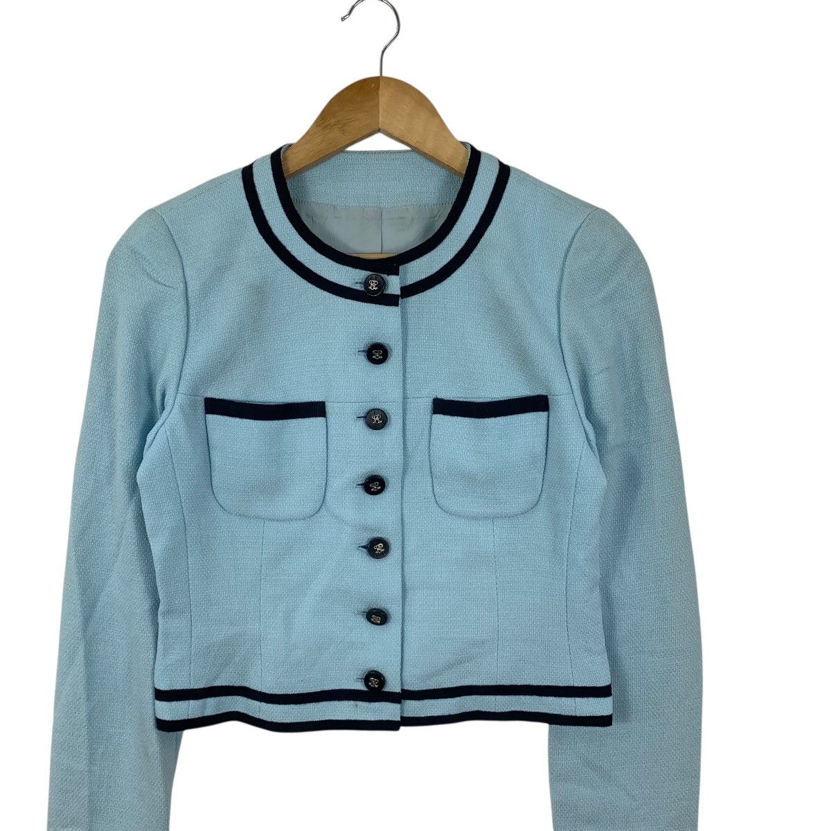 Vintage Vintage ROPE JAPAN COLLECTION Cardigan Slim Fit Jacket Size S / US 4 / IT 40 - 4 Thumbnail