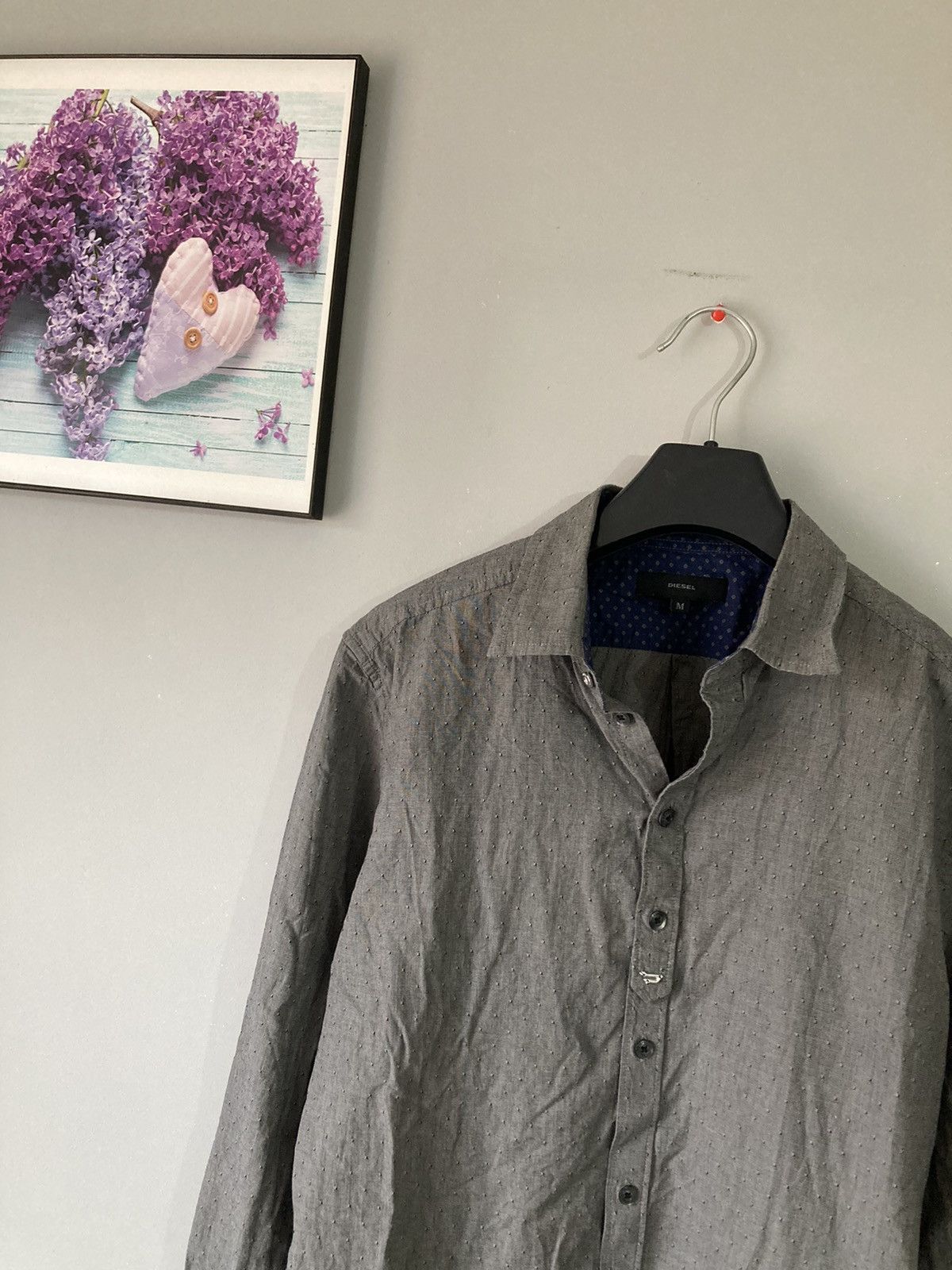 Diesel × Vintage Diesel button ups monogram shirt M y2k luxury Size US M / EU 48-50 / 2 - 4 Thumbnail