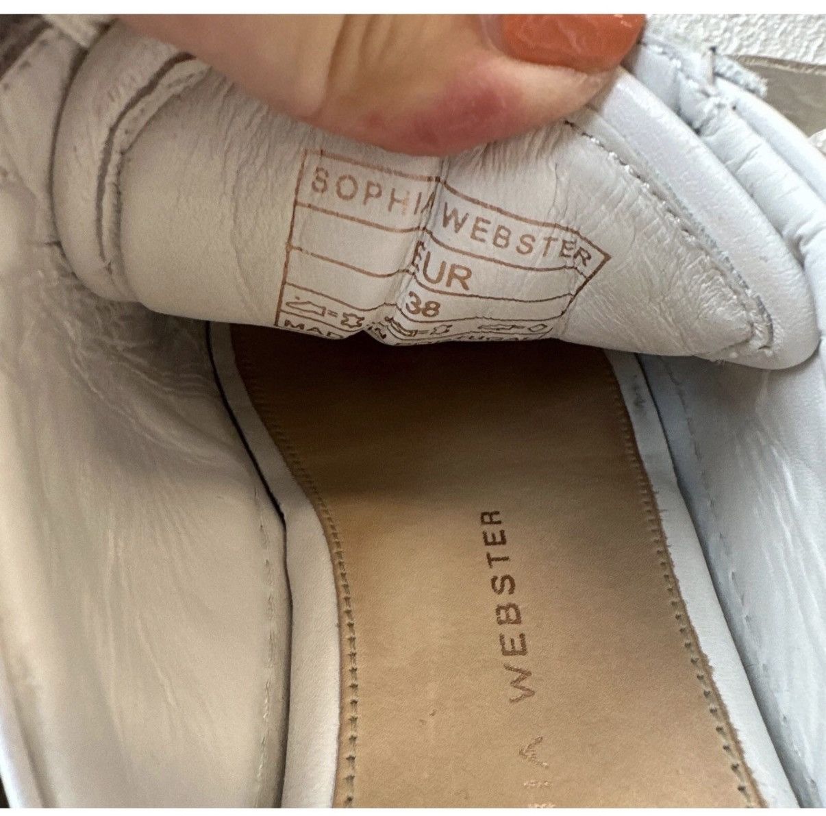 Sophia Webster Like New Sophia Webster Sneaker Mules -Authentication Tag Size US 7 / IT 37 - 9 Thumbnail