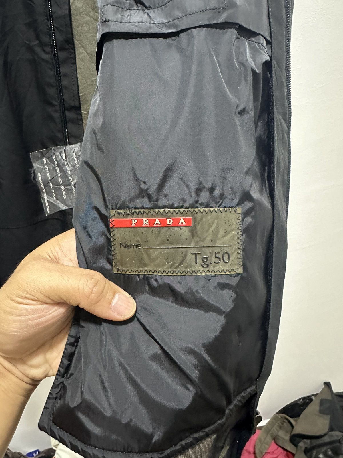 Prada Prada GoreTex Jacket Design With Hoodies Art SGV153 Design Size US M / EU 48-50 / 2 - 3 Thumbnail