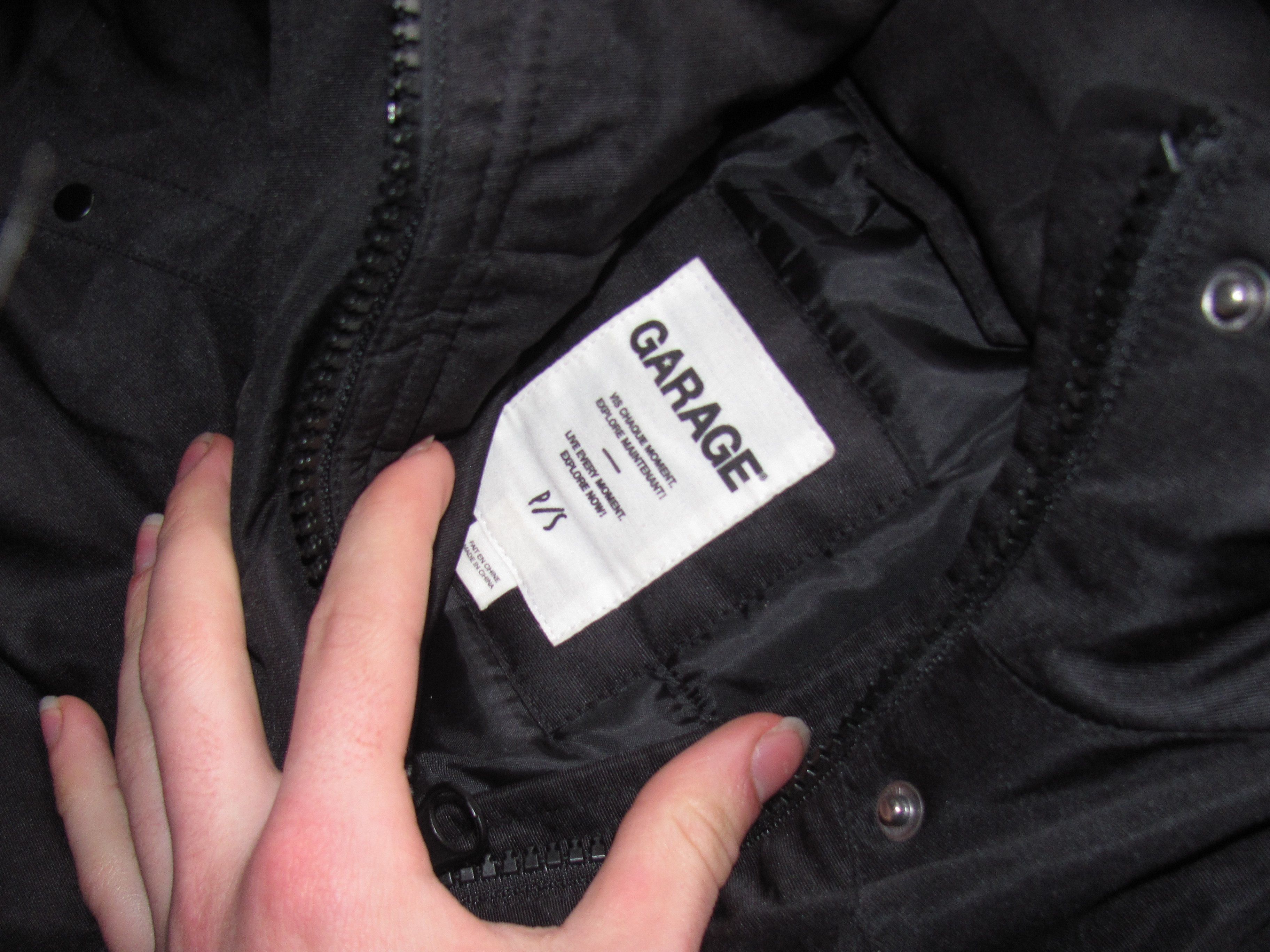 If Six Was Nine × Le Grande Bleu (L.G.B.) × PPFM LGB Style Black Jacket With Fur Hood Size ONE SIZE - 9 Thumbnail