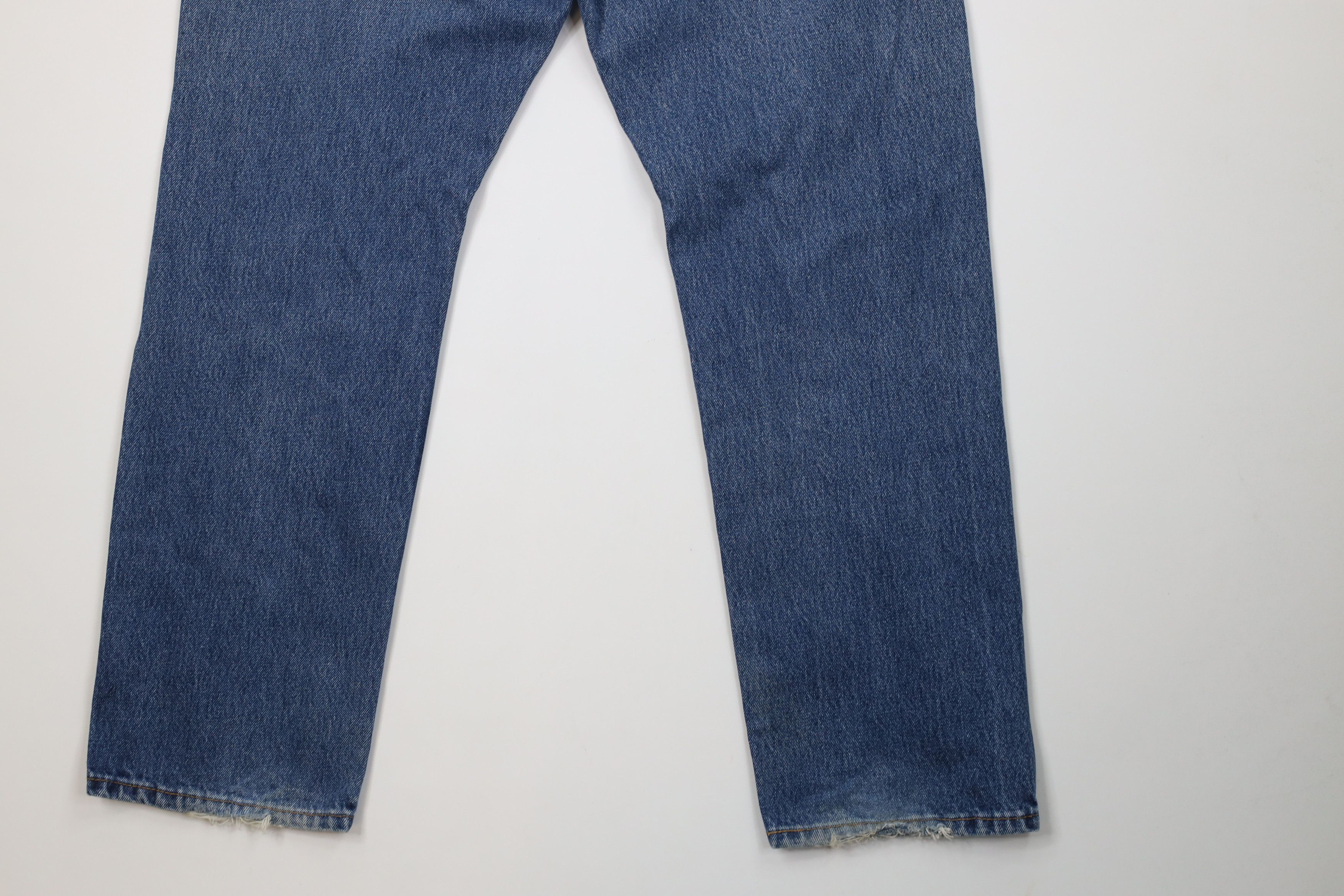 Levi's Vintage Y2K Levis 505 Regular Straight Leg Denim Jeans Size US 36 / EU 52 - 11 Thumbnail