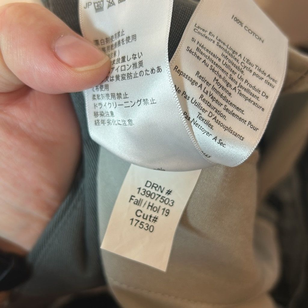 Eddie Bauer Eddie Bauer relaxed straight reg Chino Gray Pants sz 38 NWT Size US 38 / EU 54 - 8 Thumbnail