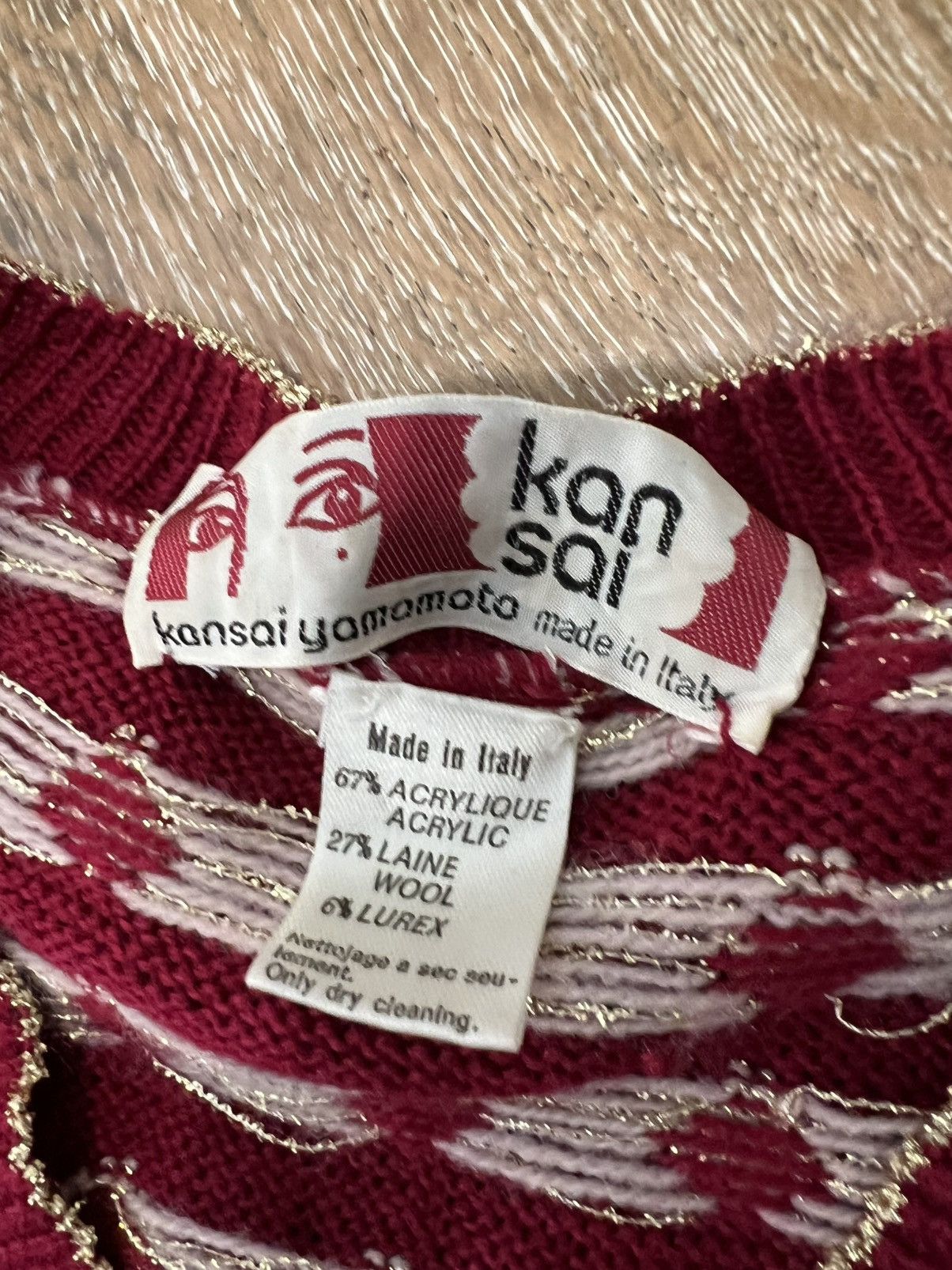 Kansai Yamamoto Kansai Yamamoto bird Knitwear sweater Size US M / EU 48-50 / 2 - 4 Thumbnail