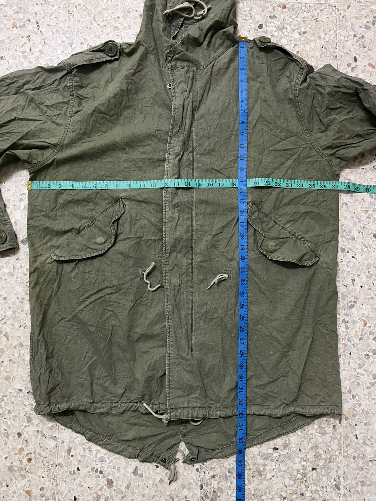 Vintage DISTRESSED Houston Japan 5409M M-51 Fishtail Parka Sun Faded Size US L / EU 52-54 / 3 - 11 Thumbnail