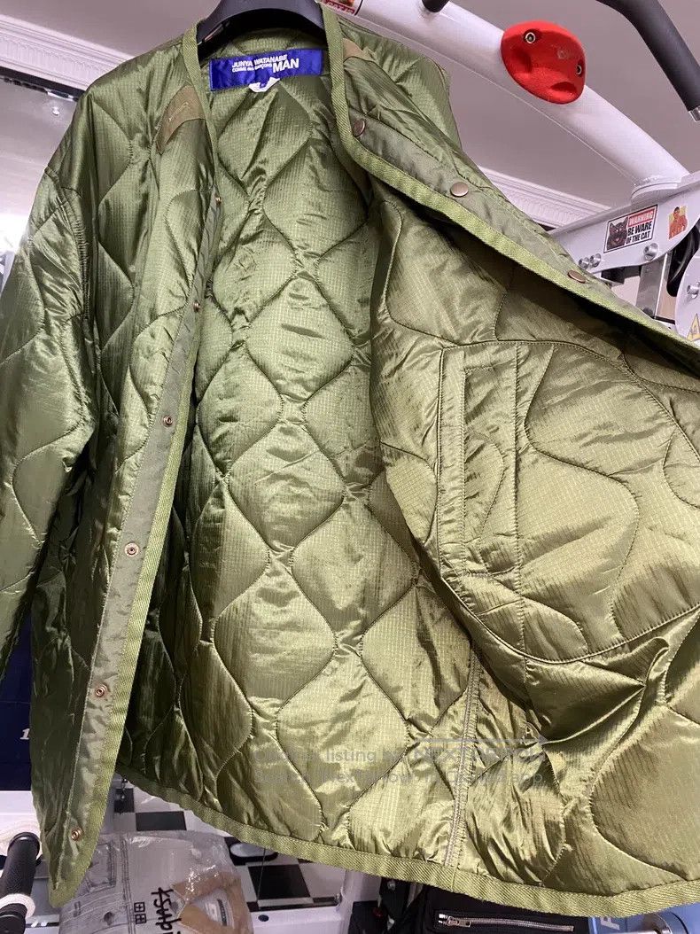 Junya Watanabe Junya Watanabe Military Green Ripstop Padded Jacket Size US L / EU 52-54 / 3 - 7 Thumbnail