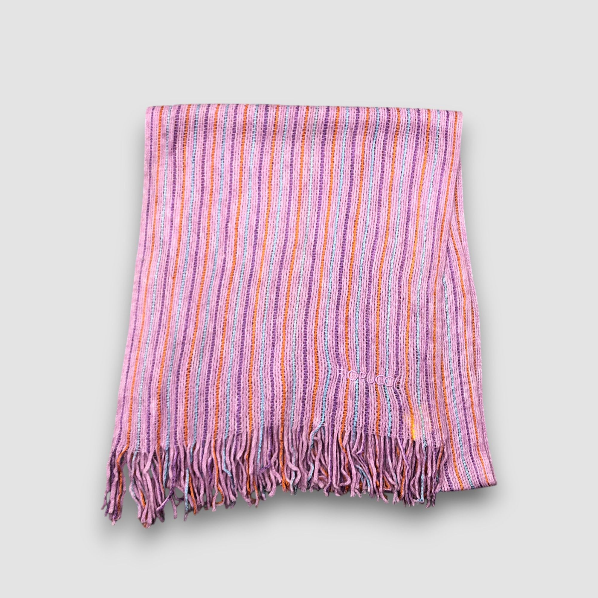 Fiorucci Vintage Fiorucci Scarf Muffler Wool Cashmere Scarves Size ONE SIZE - 3 Thumbnail