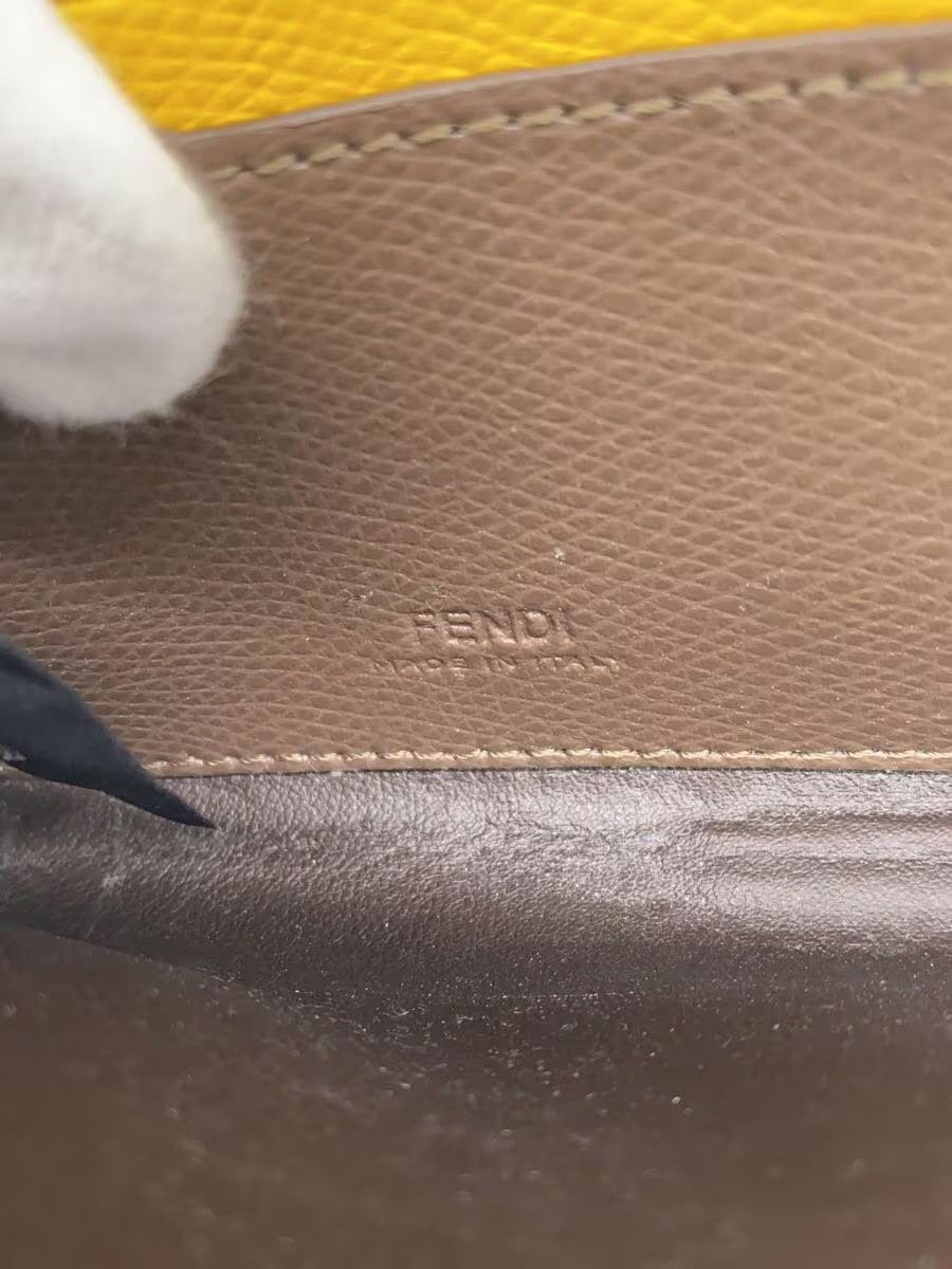 Fendi Fendi Leather Coin Case Brown Size ONE SIZE - 3 Thumbnail