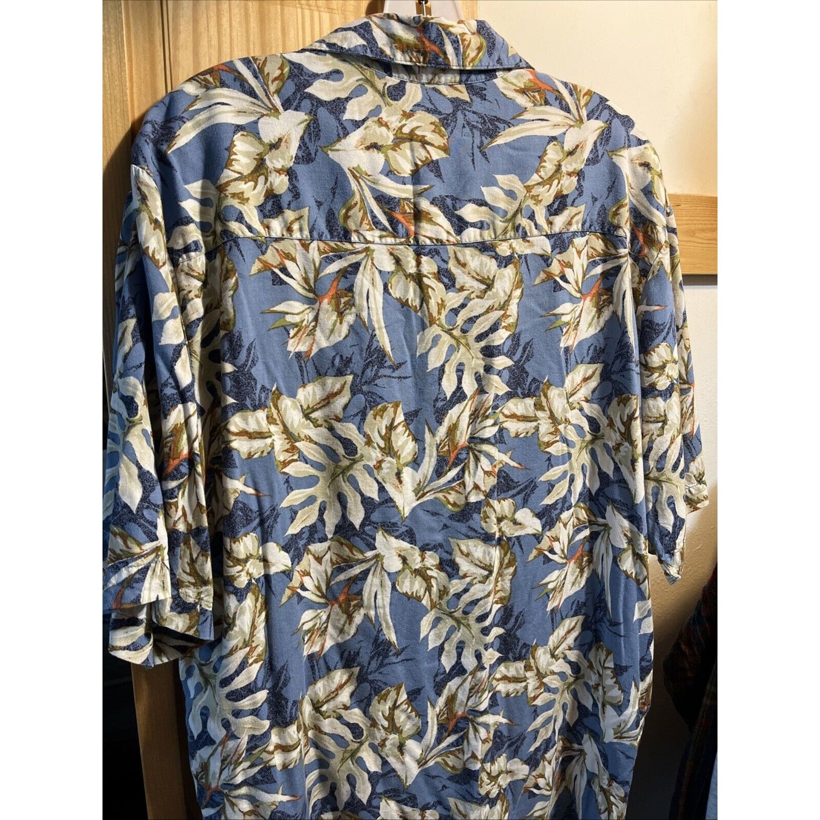 Puritan Puritan Hawaiian Shirt Size M Men's Blue SS Floral Viscose Size US M / EU 48-50 / 2 - 9 Thumbnail