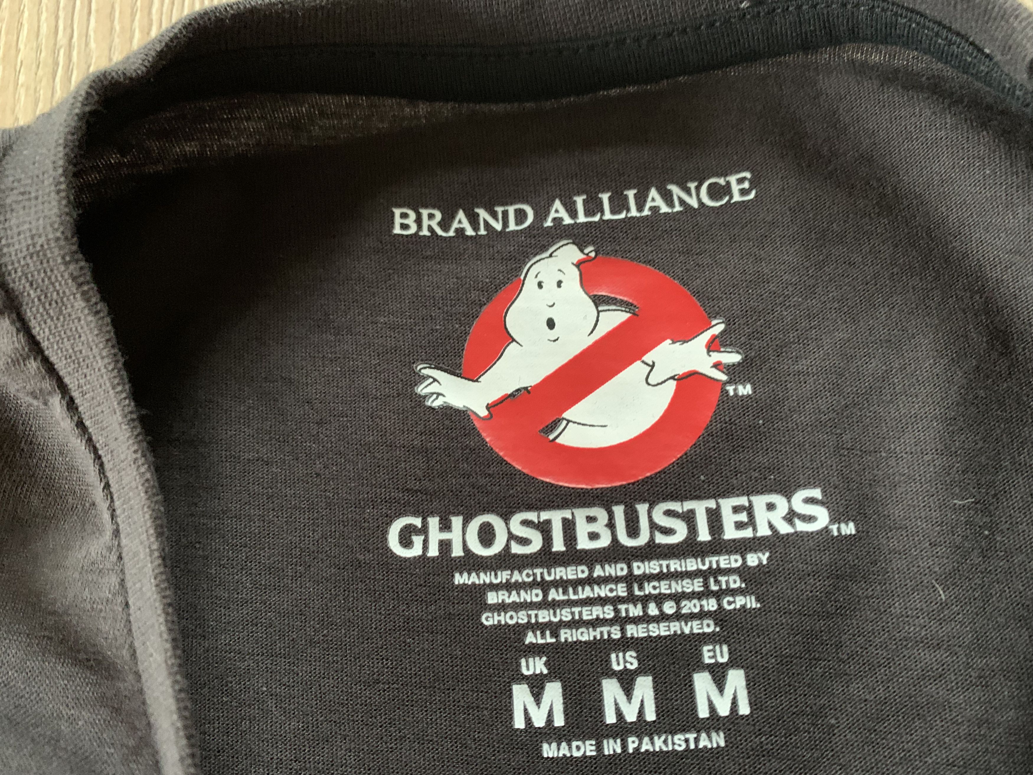 Other Ghostbusters Big Logo Cotton T-Shirt Size US M / EU 48-50 / 2 - 6 Thumbnail