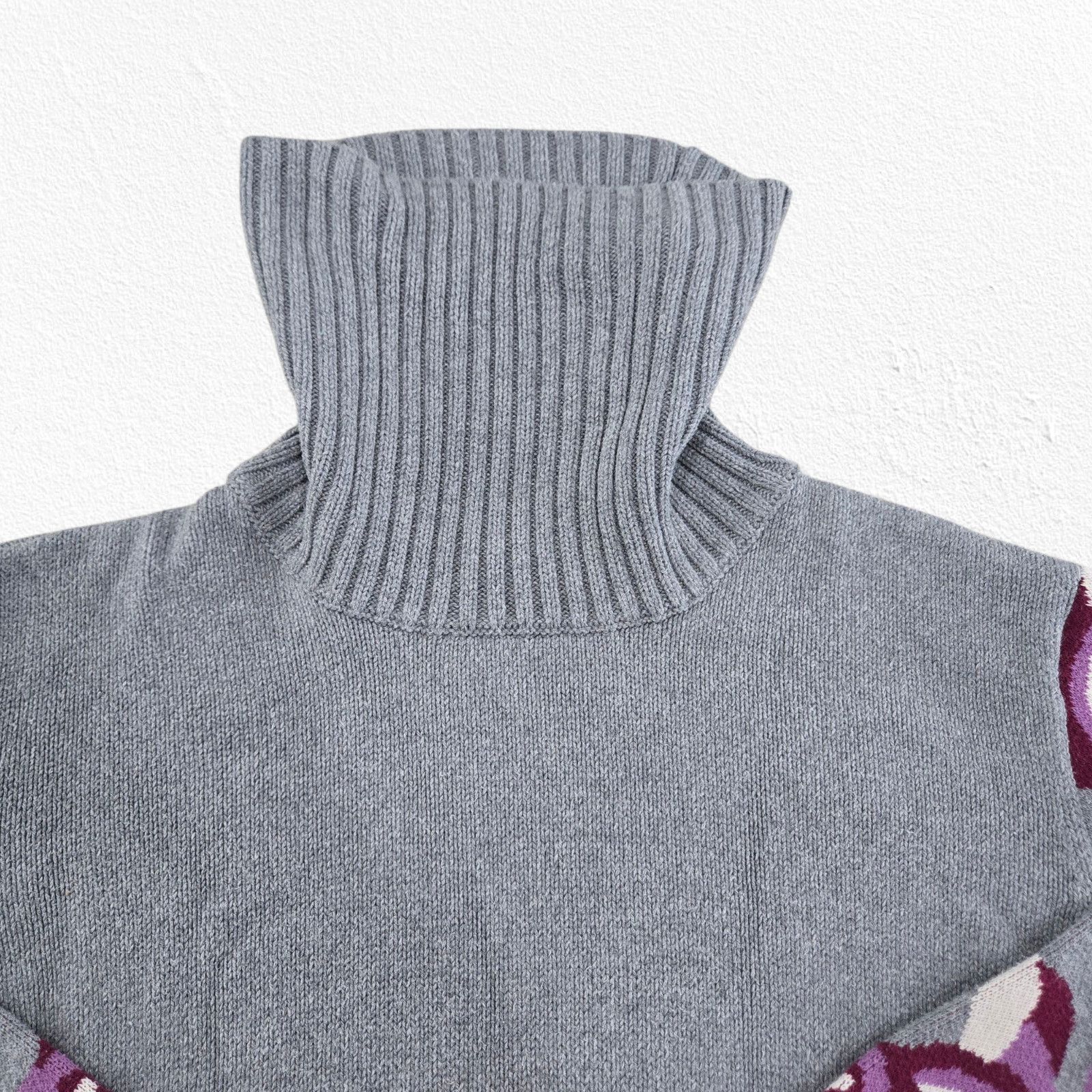 Other Floral Bell Sleeve Turtleneck Pullover Sweater Size Medium Size M / US 6-8 / IT 42-44 - 7 Thumbnail
