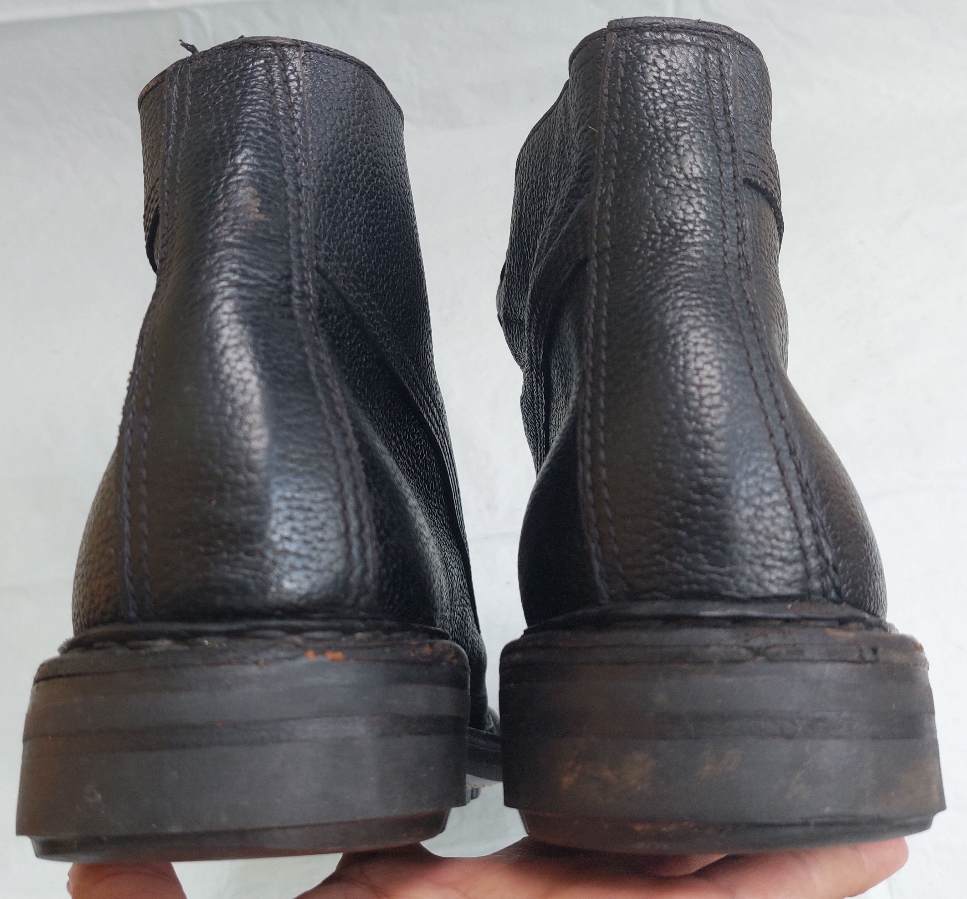Vintage Vtg 1966 Belgian combat boots by SOLIDOR BELGIUM Size US 11.5 / EU 44-45 - 7 Thumbnail