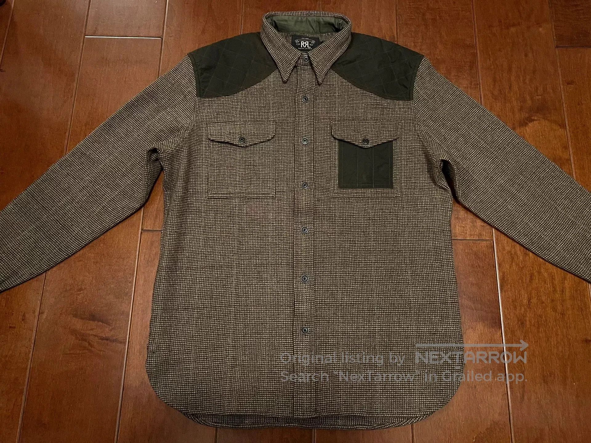 RRL Ralph Lauren RRL Workwear Wool Flecked Shirt Coat. Size US M / EU 48-50 / 2 - 1 Thumbnail