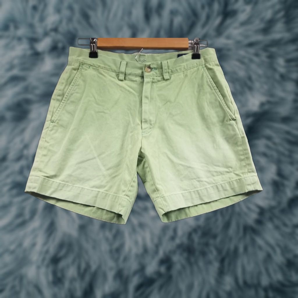 Ralph Lauren Ralph Lauren Polo Sport Cotton Green Chino Shorts Women Size 29 Size 29" - 1 Thumbnail
