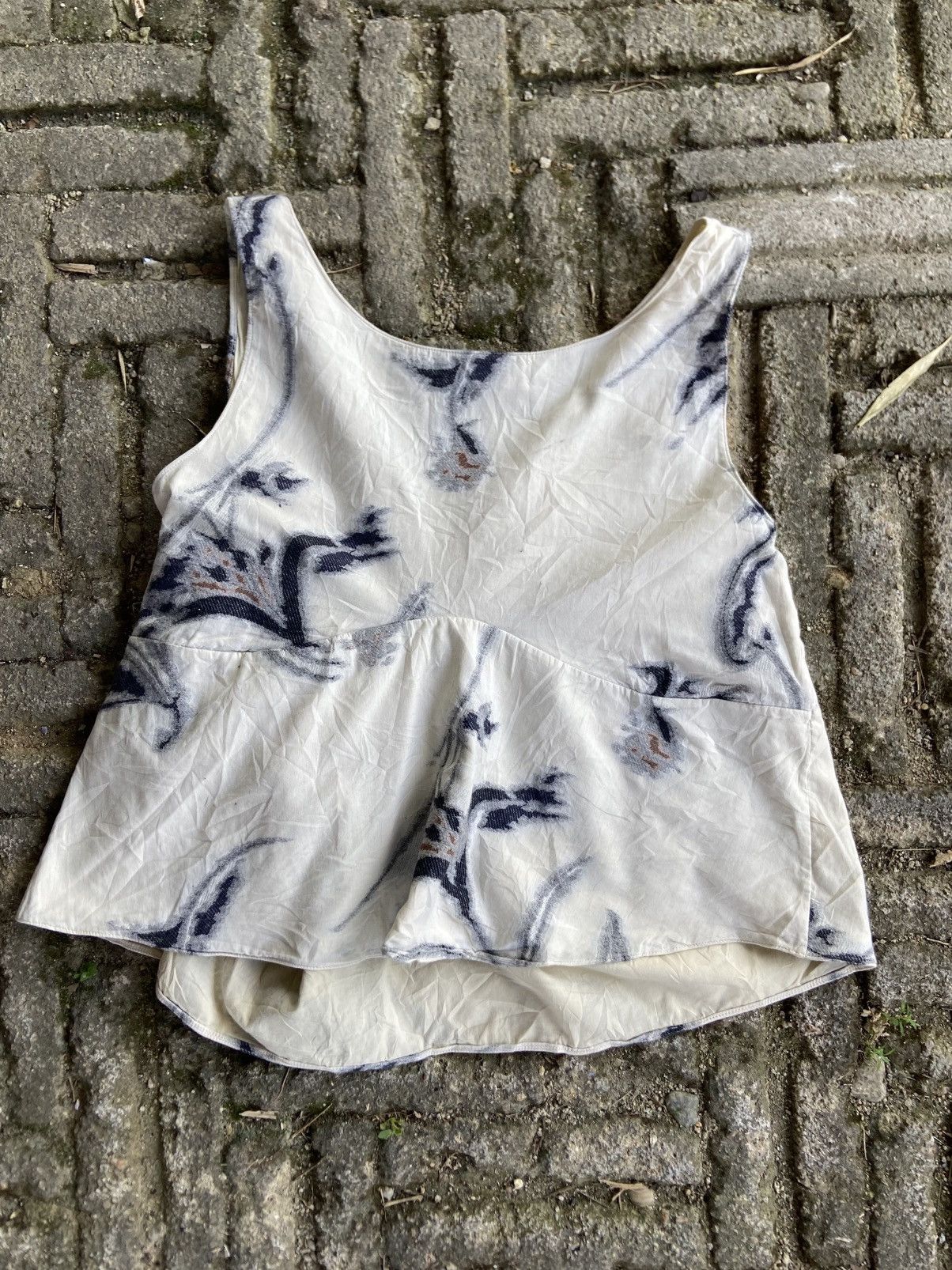 Marni Marni abstract print knotted detail top. Size M / US 6-8 / IT 42-44 - 9 Thumbnail