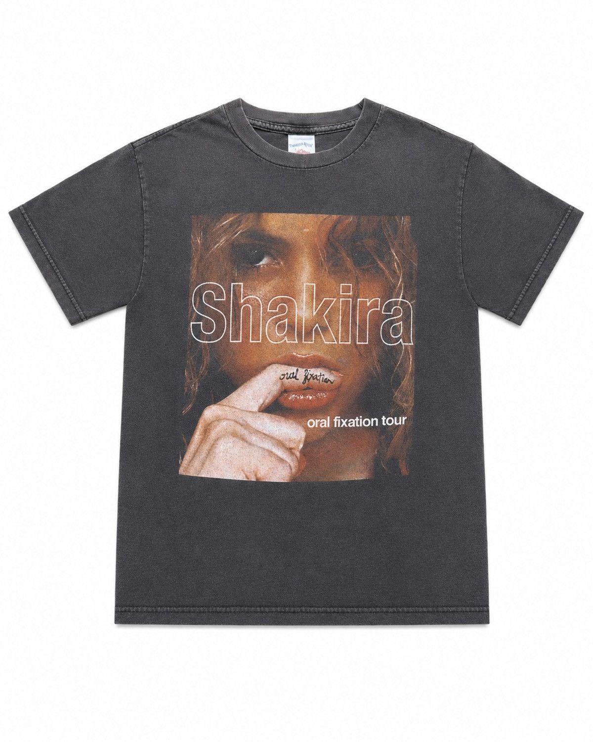 Band Tees Trashed -faded - Shakira Oral Fixation Tour T-Shirt Size US S / EU 44-46 / 1 - 1 Thumbnail