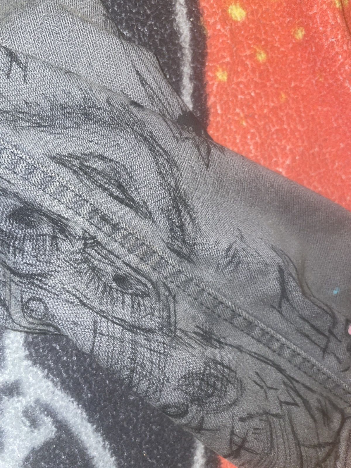 Levi's Distressed Levi custom doodle work denim Size US 30 / EU 46 - 4 Thumbnail