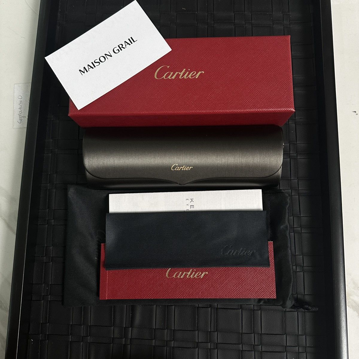 Cartier CARTIER CT0058O 003 EYEGLASSES Size ONE SIZE - 7 Thumbnail