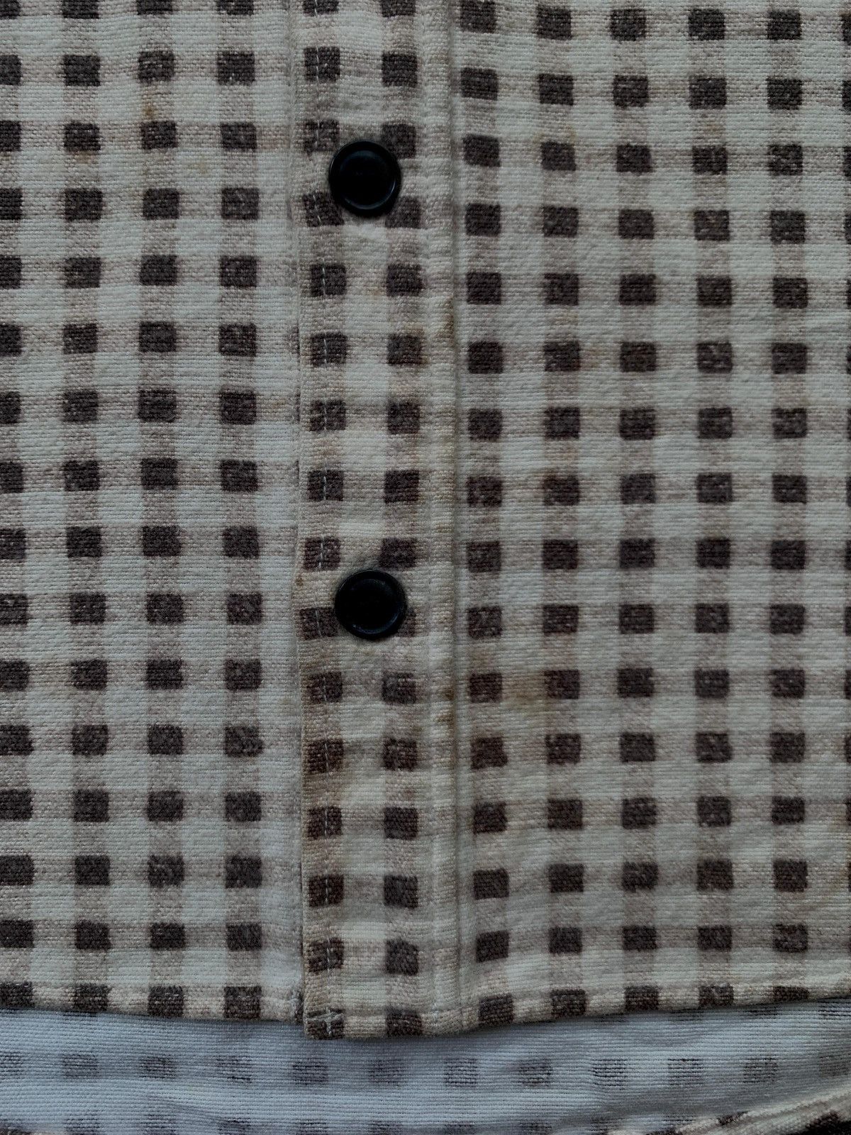 Visvim FREE TAX! Shadow Plaid Sleeveless Shirt Size US M / EU 48-50 / 2 - 7 Thumbnail