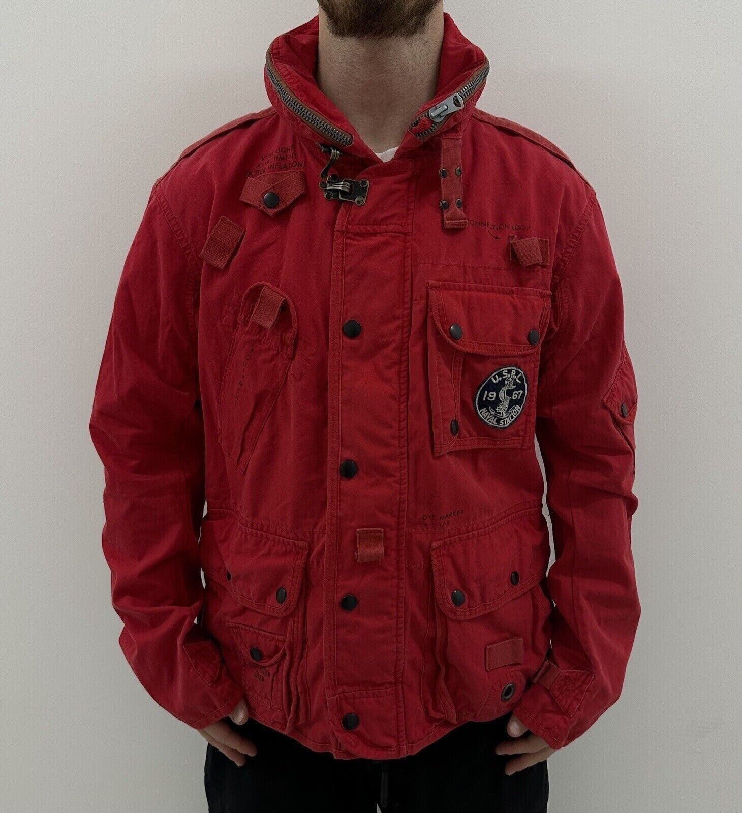 Polo Ralph Lauren POLO RALPH LAUREN Marine Jacket Military Multipocket Size US L / EU 52-54 / 3 - 1 Thumbnail