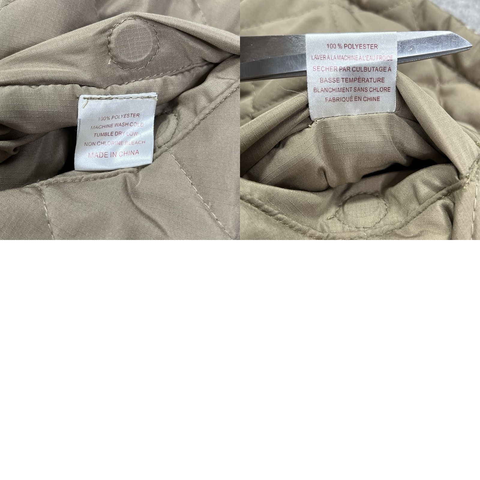 Vintage SHE Outdoor Vest Jacket Womens XL Brown Green Camo Reversible Camouflage Outdoor Size XL / US 12-14 / IT 48-50 - 11 Thumbnail